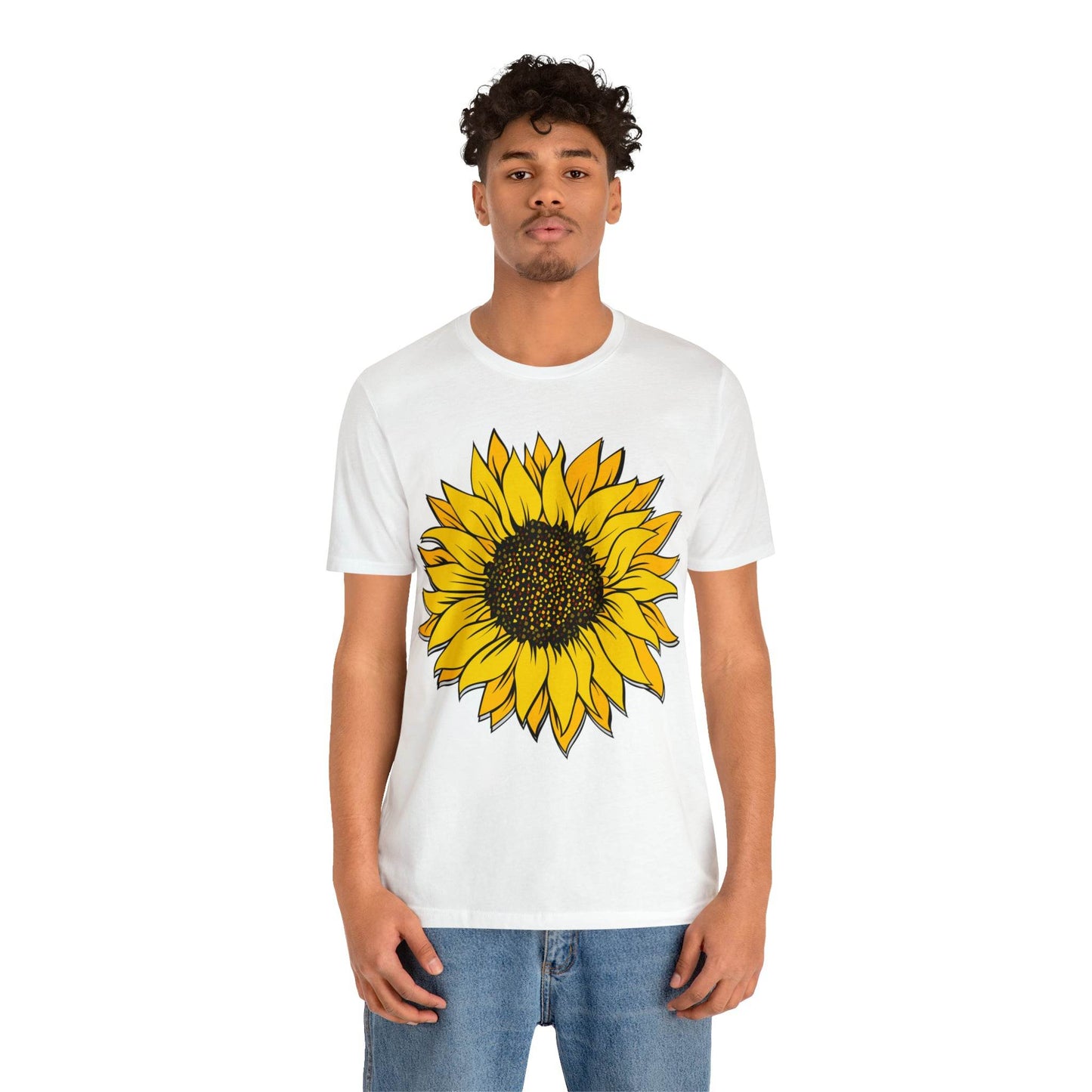 Sunflower Shirt, Floral Tee Shirt, Flower Shirt, Garden Shirt, Womens Fall Summer Shirt Sunshine Tee, Gift for Gardener, Nature lover shirt - Giftsmojo