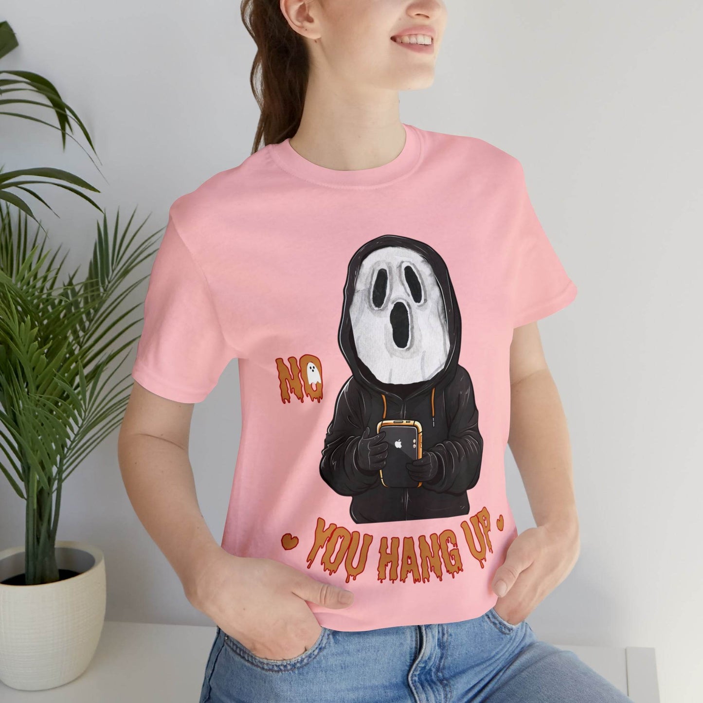 Elevate Your Halloween Style with the Playful 'No You Hang Up' Shirt Spooky shirt - Giftsmojo