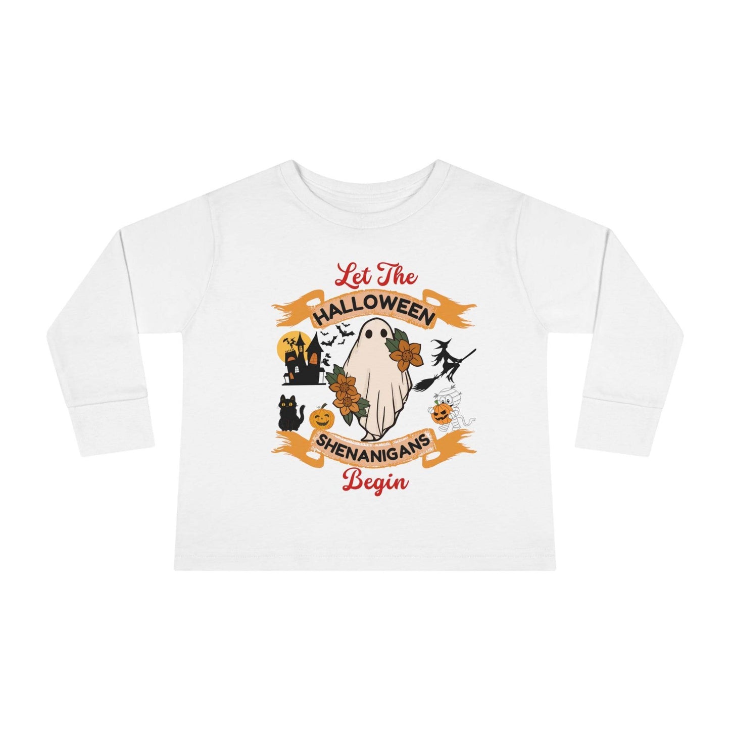 Kids Let the Halloween Shenanigan Begin Shirt Kids Halloween Costume Kids Trick or Treat Outfit for Halloween - Giftsmojo