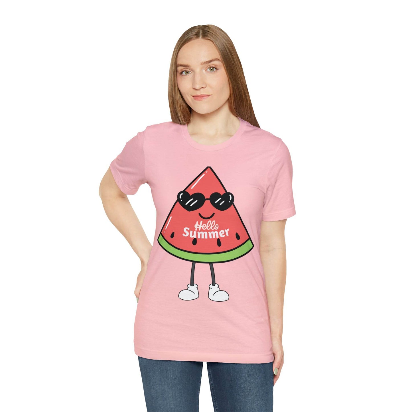 Funny Hello Summer Shirt, Water Mellon shirt, Summer shirts for women and men - Giftsmojo