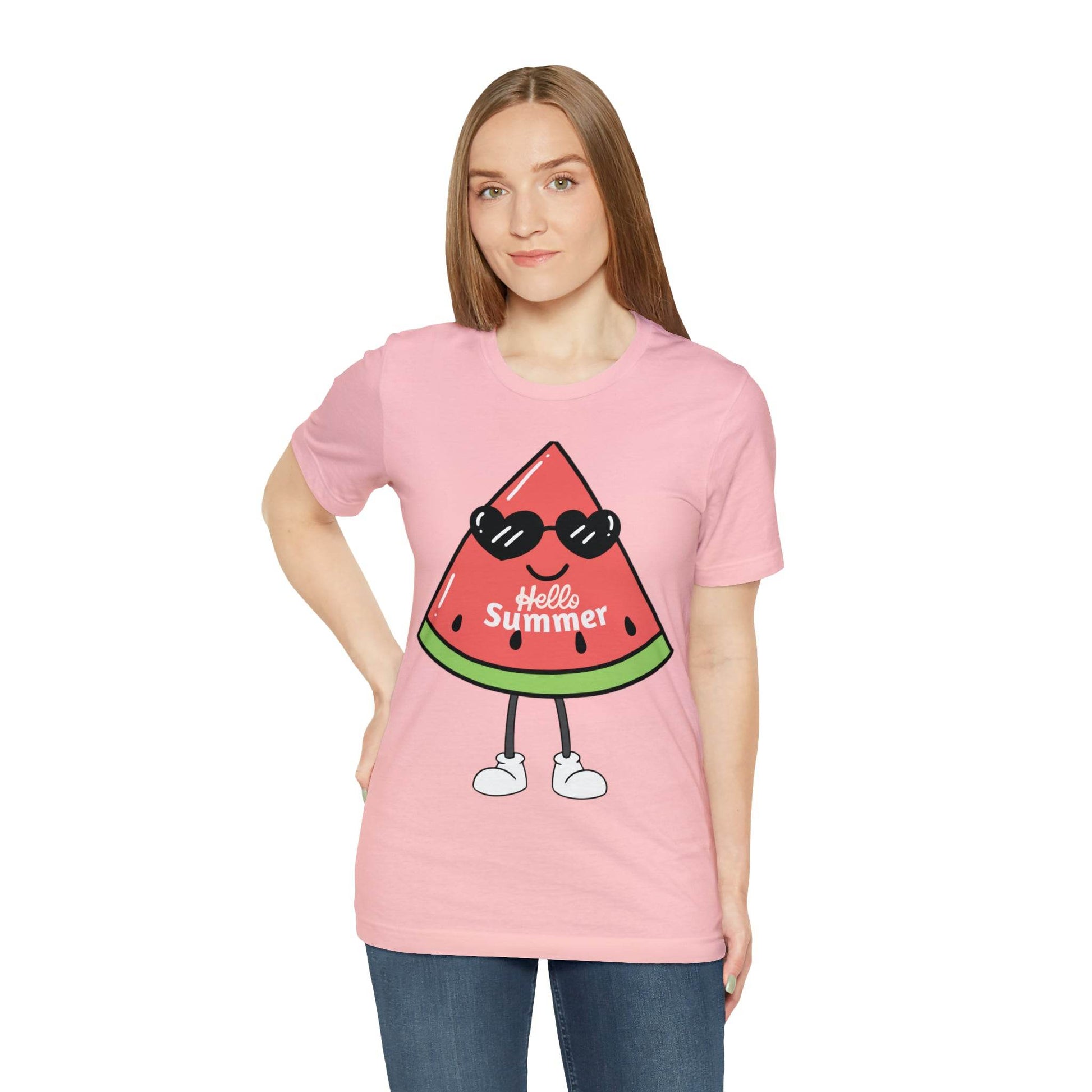 Funny Hello Summer Shirt, Water Mellon shirt, Summer shirts for women and men - Giftsmojo
