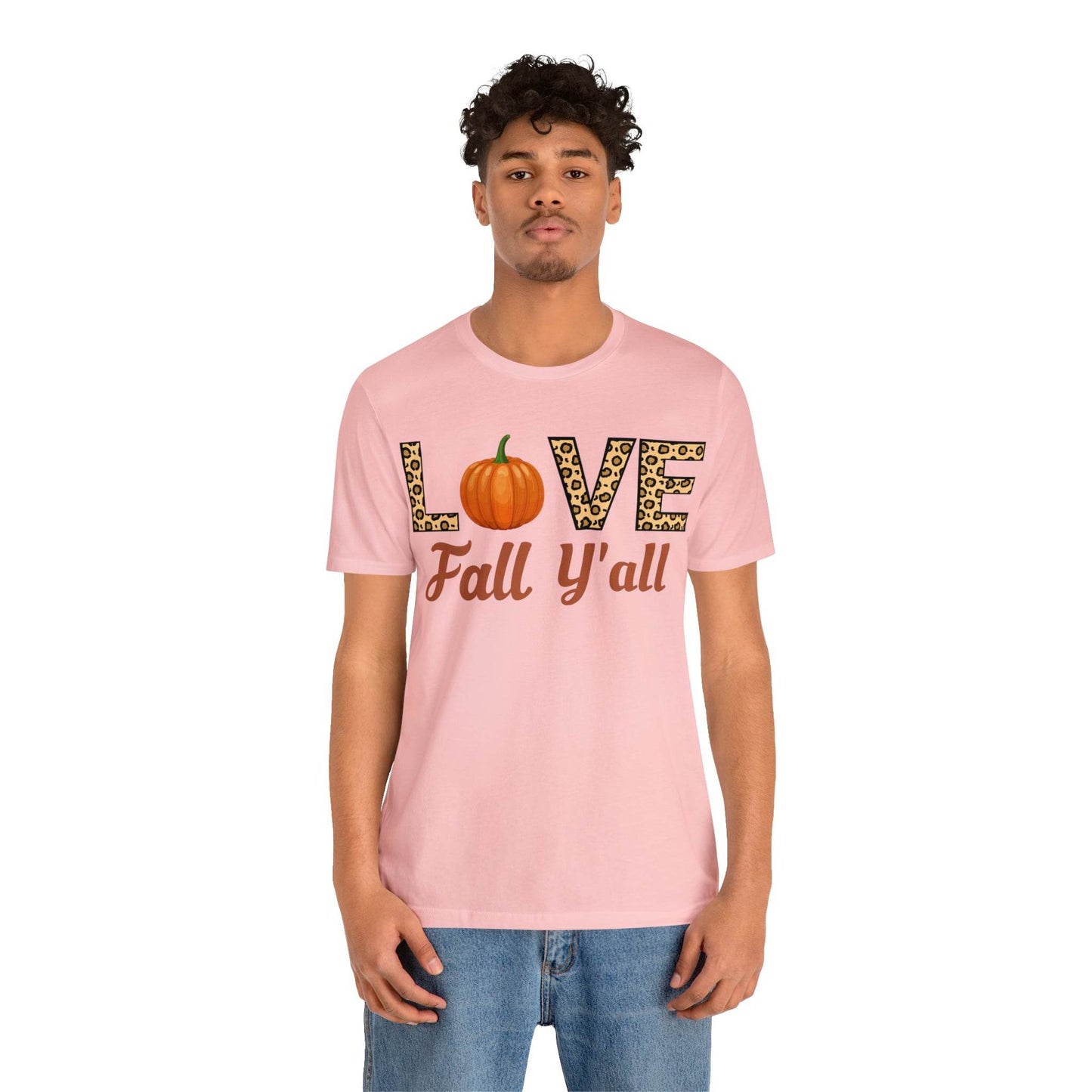 Leopard Print Love Fall Y'all - Giftsmojo