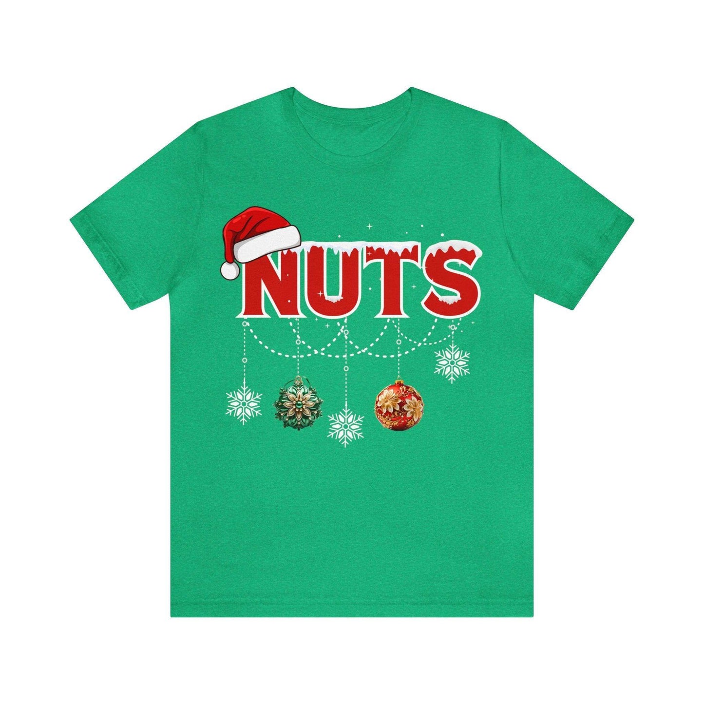 Funny Christmas Matching Shirts Chest Nuts Couples Matching Shirts - Giftsmojo