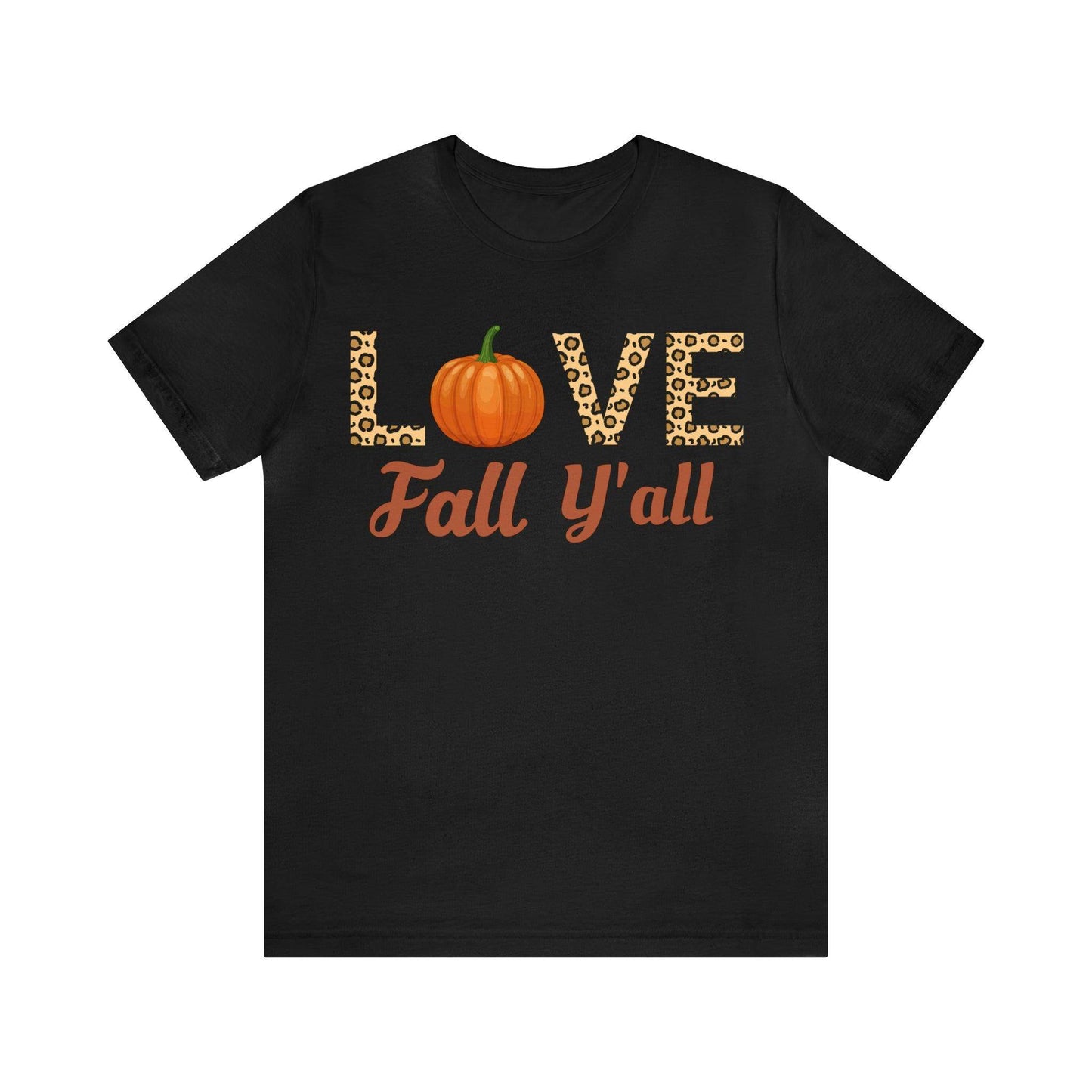 Leopard Print Love Fall Y'all - Giftsmojo