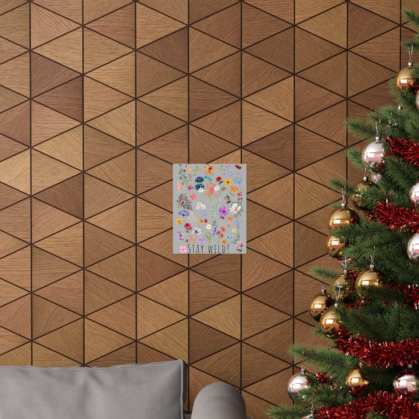 Watercolor Wildflowers Wall Art - Giftsmojo