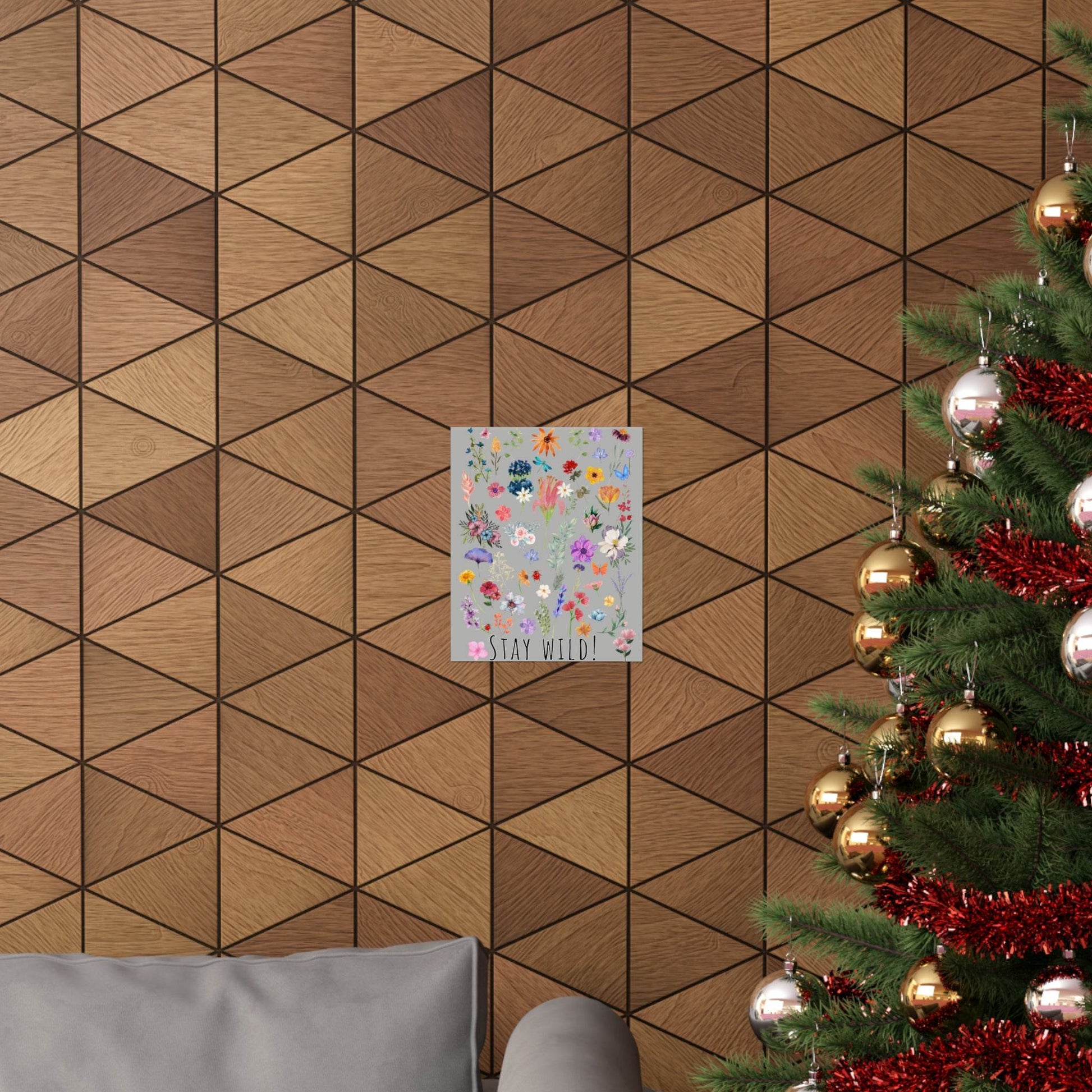 Watercolor Wildflowers Wall Art - Giftsmojo