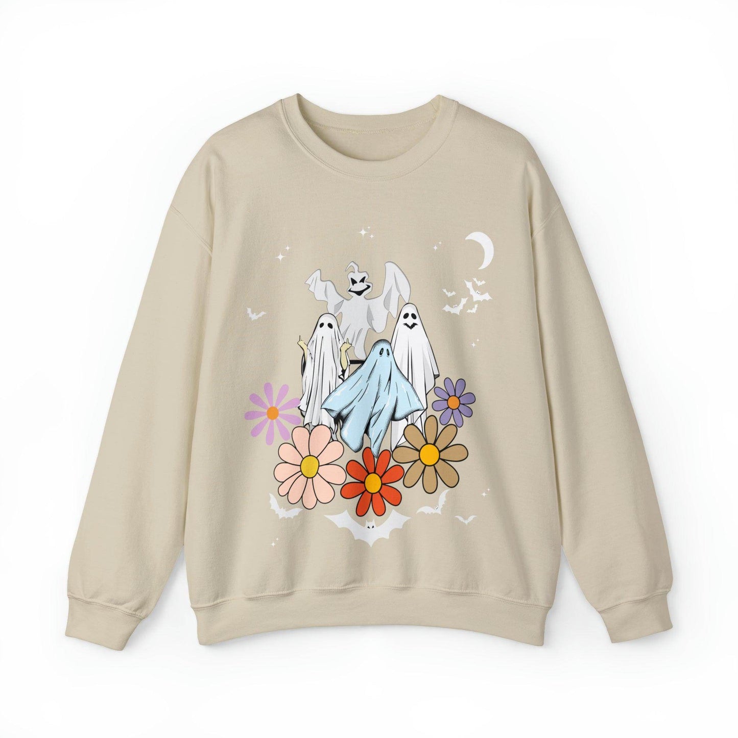 Retro Floral Ghost Halloween Costume: Timeless and Eerie - Giftsmojo