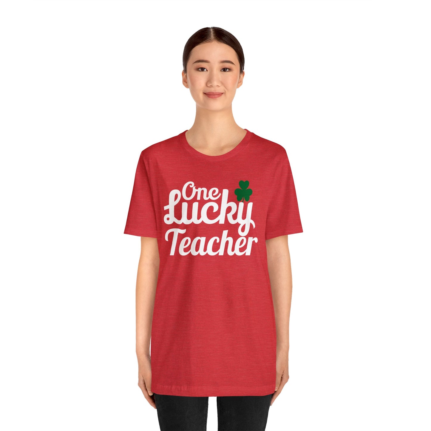 One Lucky Teacher Shirt Feeling Lucky St Patrick's Day Shirt St Paddy's Day