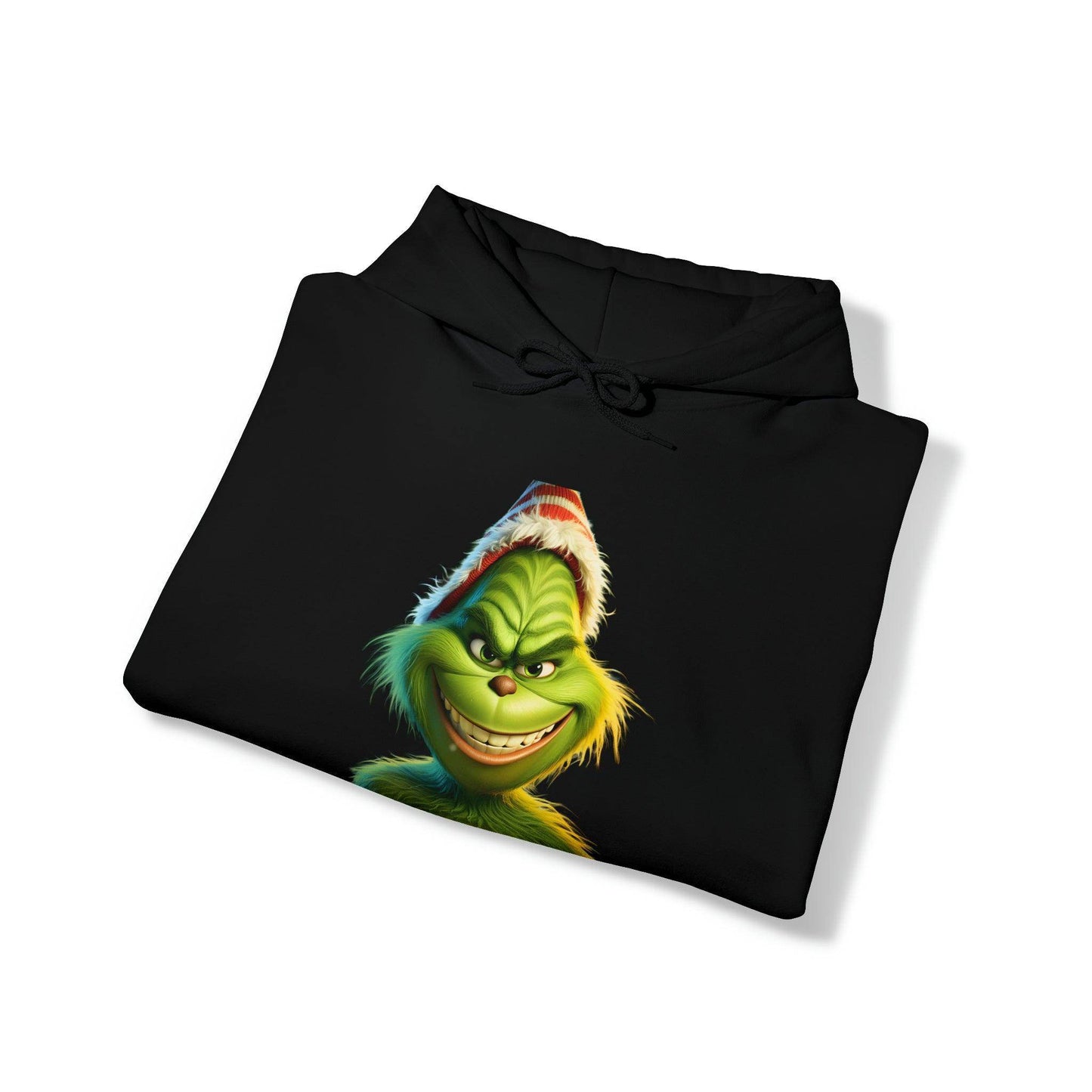 Grinch Hooded Sweatshirt Grinch Christmas Sweatshirt Christmas Sweater Truck Pullover Christmas Tree Sweat Pine Tree Pullover Grinch With a Mug - Giftsmojo