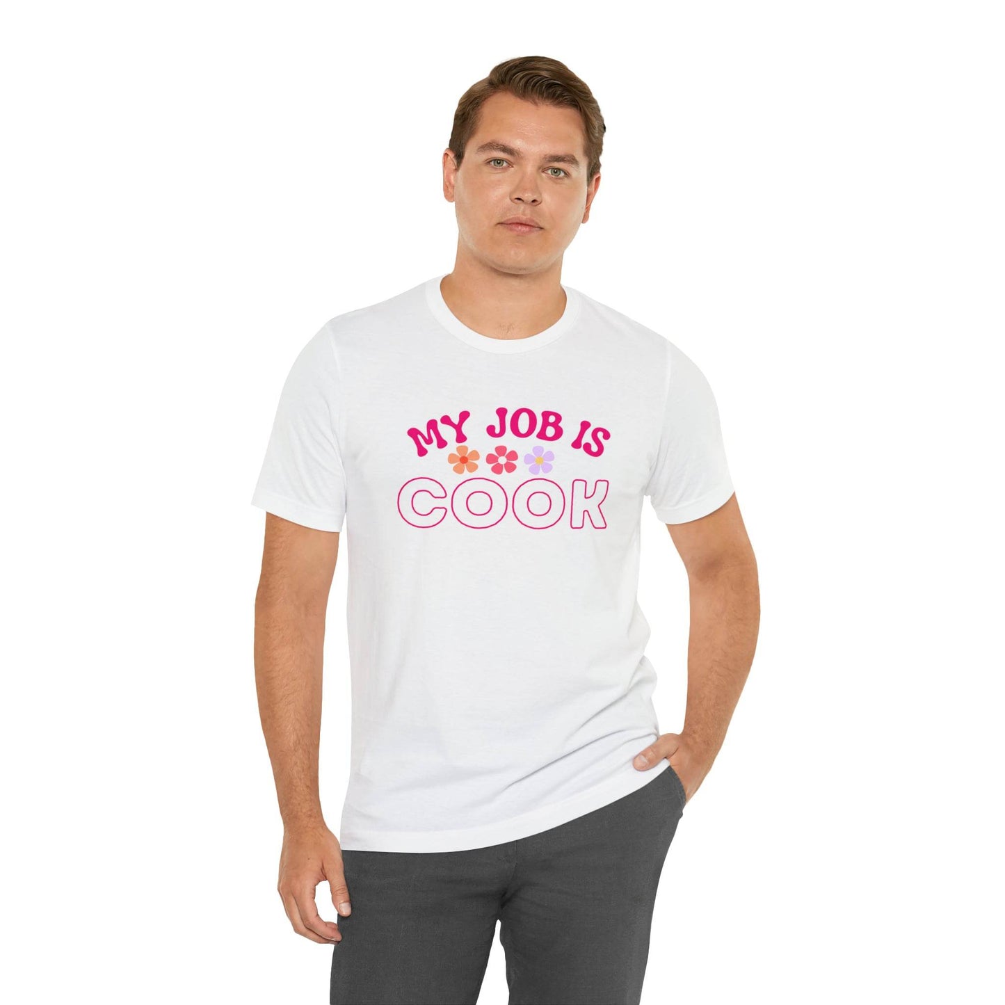 My Job is Cook Shirt Chef Shirt, Restaurant Cook Shirt Mom Shirt Dad Shirt - Giftsmojo
