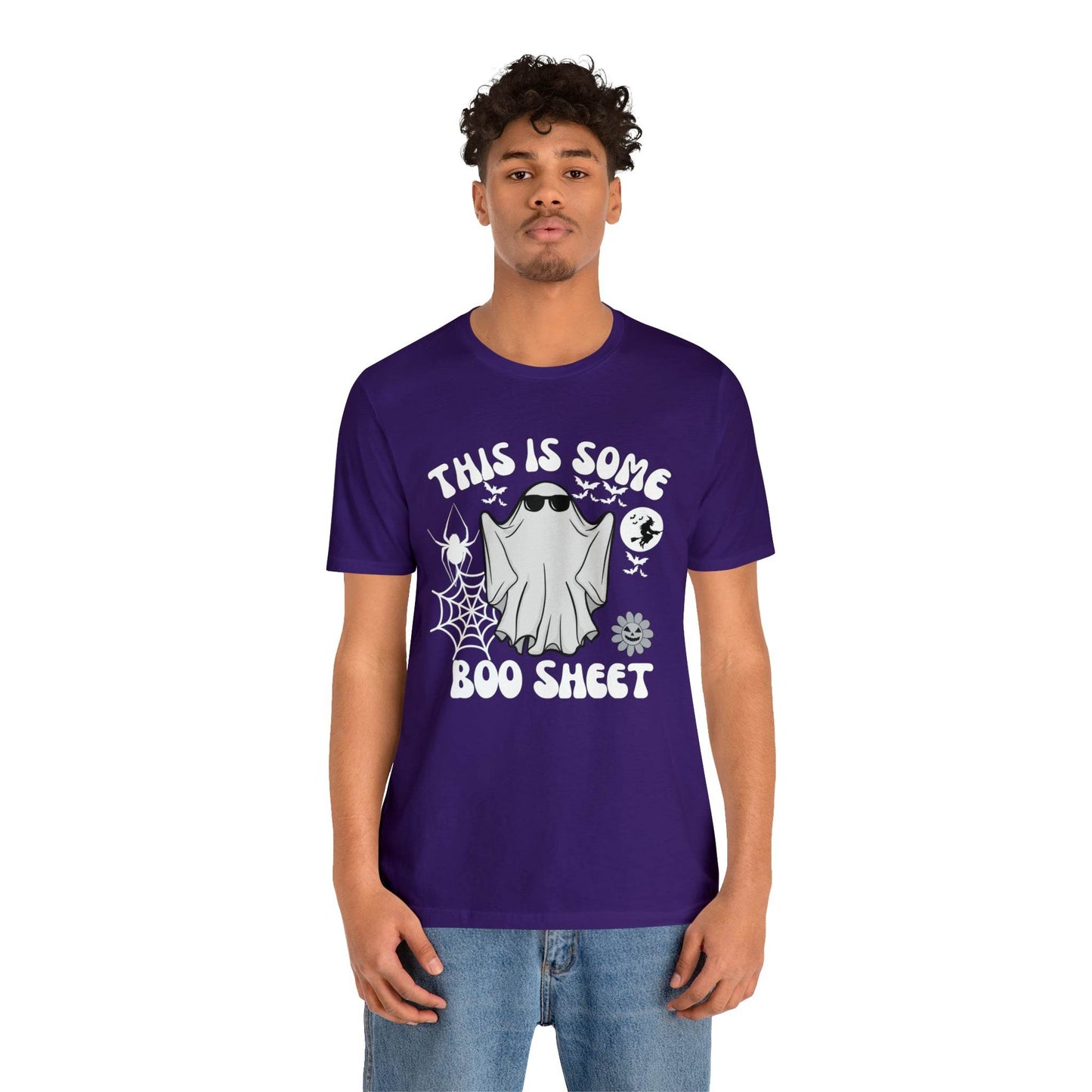 This Is Some Boo Sheet Funny Halloween Shirt Funny Halloween Costume Spooky Season Tee Funny Gift Shirt for Birthday Christmas Anniversary - Giftsmojo