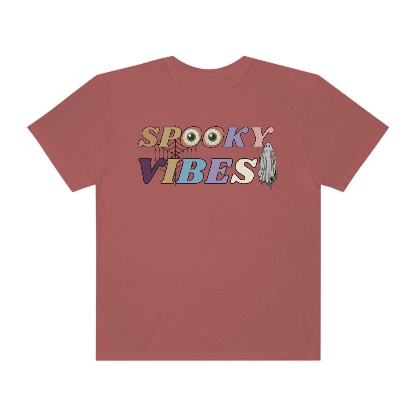 Cute Fall Shirt - Retro Halloween Tshirt, Spooky Vibes Shirt, Vintage Shirt Halloween Shirt - Giftsmojo