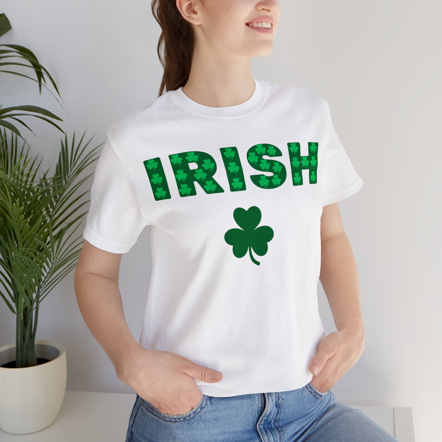 Irish shirt Feeling Lucky Shirt Clover Shirt St Patrick's Day shirt