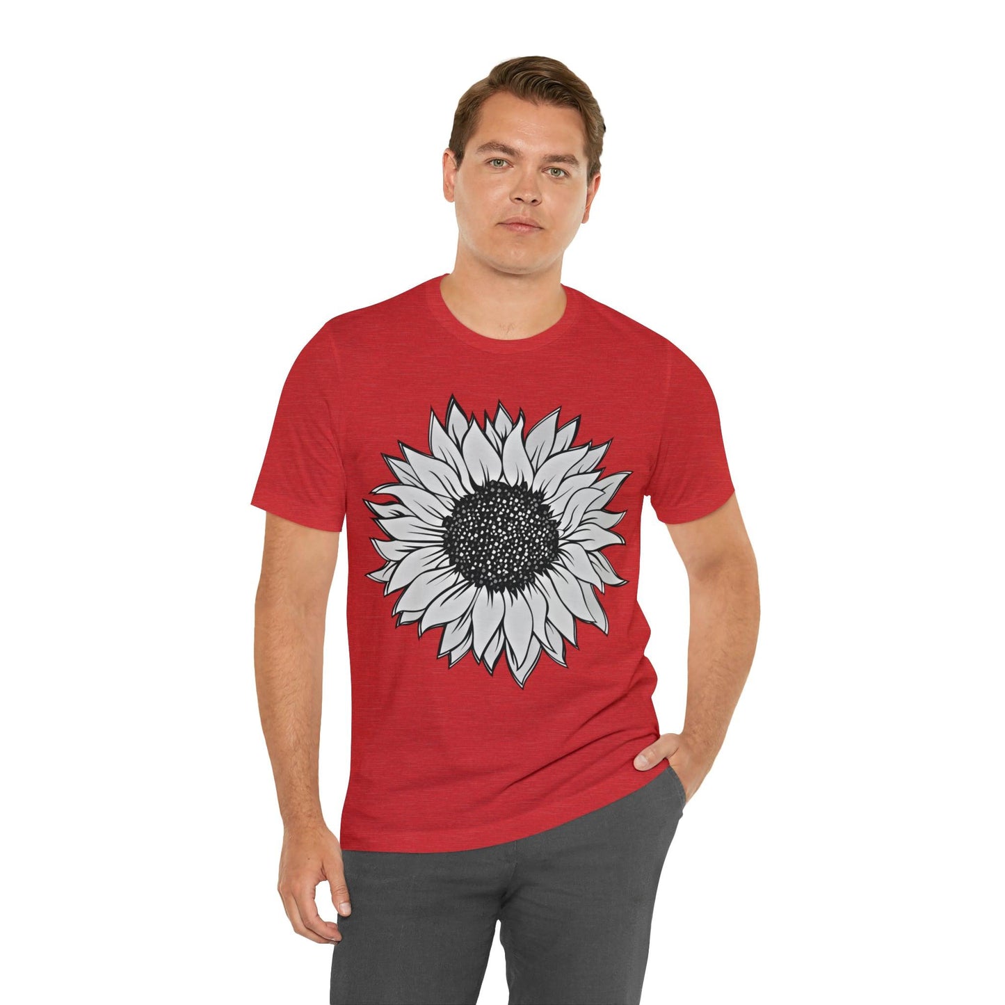 Sunflower Shirt, Floral Tee Shirt, Flower Shirt, Garden Shirt, Womens Fall Summer Shirt Sunshine Tee, Gift for Gardener, Nature love