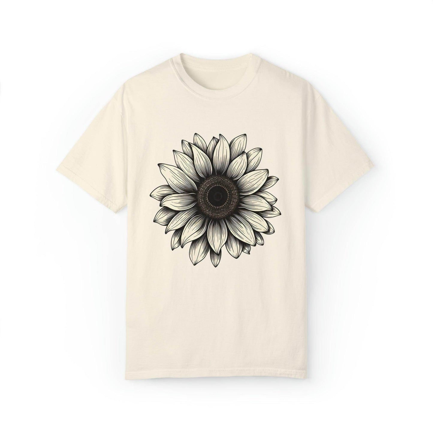 Sunflower Shirt Flower Shirt Aesthetic, Floral Graphic Tee Floral Shirt Flower T-shirt, Wild Flower Shirt Gift For Her Wildflower T-shirt - Giftsmojo