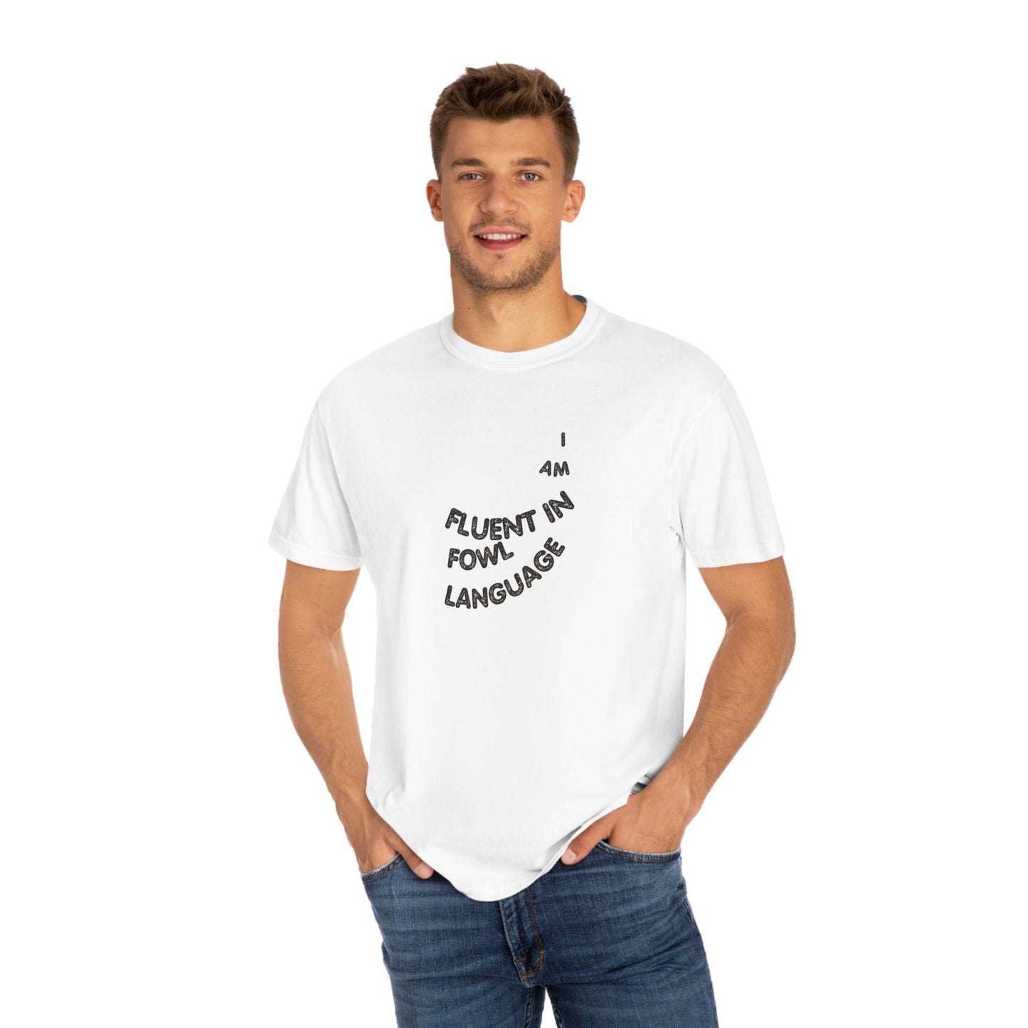 Chicken Shirt Chicken Tee Chicken Owner Gift -Fluent in Fowl Language Gift For Chicken Lover gift - Giftsmojo