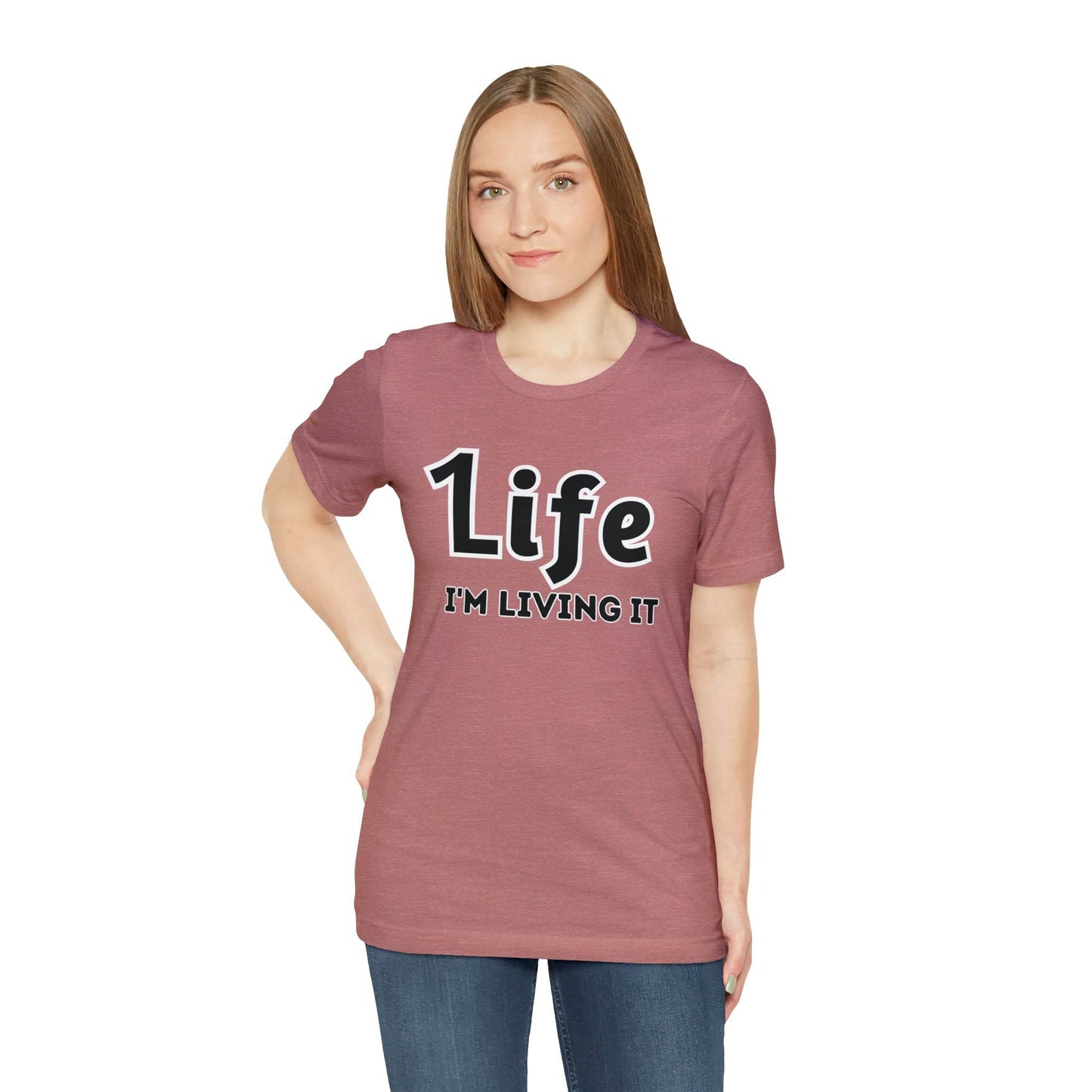 One Life I'M Living It Shirt One life Shirt 1life shirt Live Your Life You Only Have One Life To Live Shirt - Giftsmojo