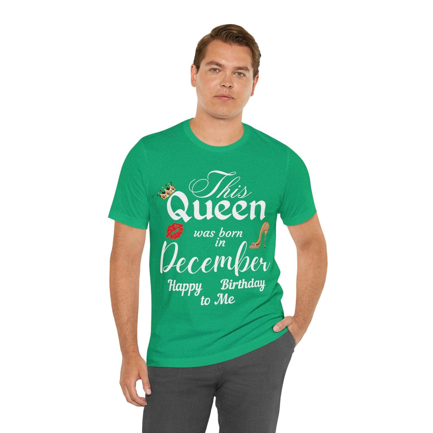 Birthday Queen Shirt, Gift for Birthday, This Queen was born in December Shirt, Funny Queen Shirt, Funny Birthday Shirt, Birthday Gift - Giftsmojo