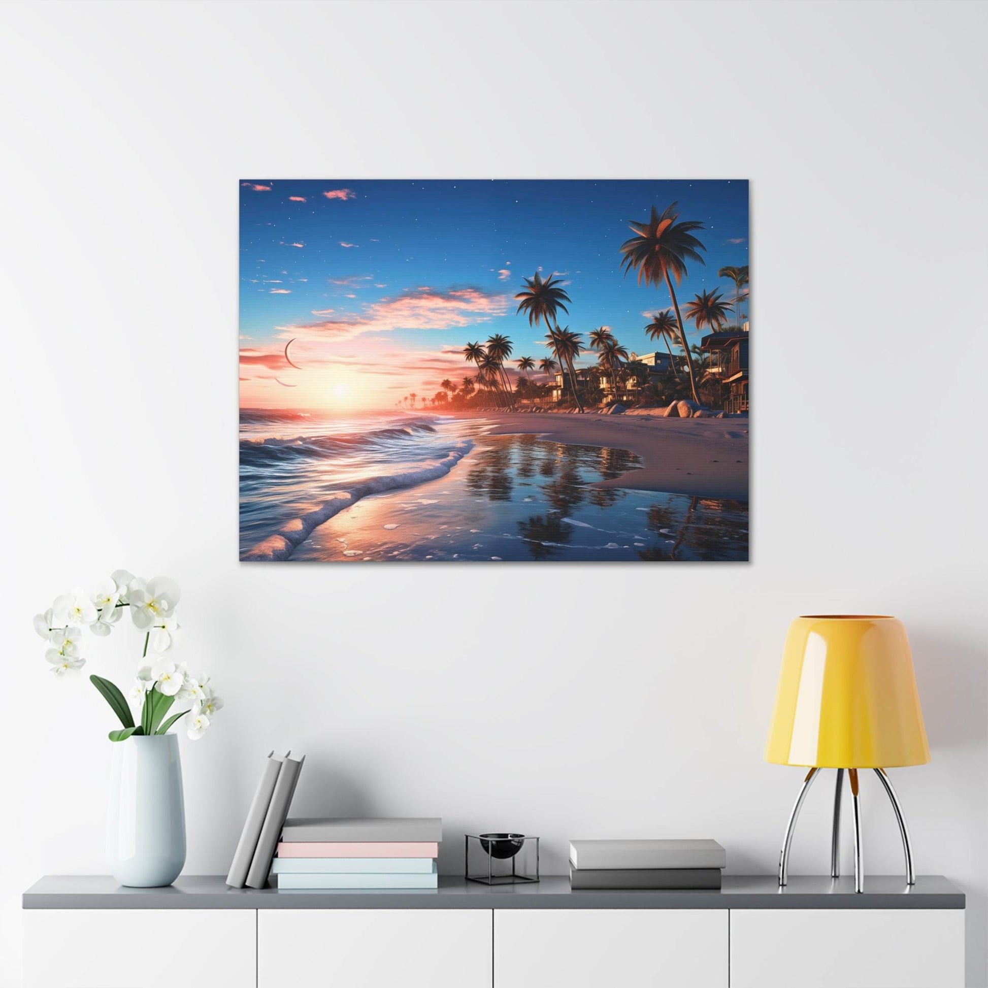 Venice Beach California Canvas Gallery Wraps - Giftsmojo