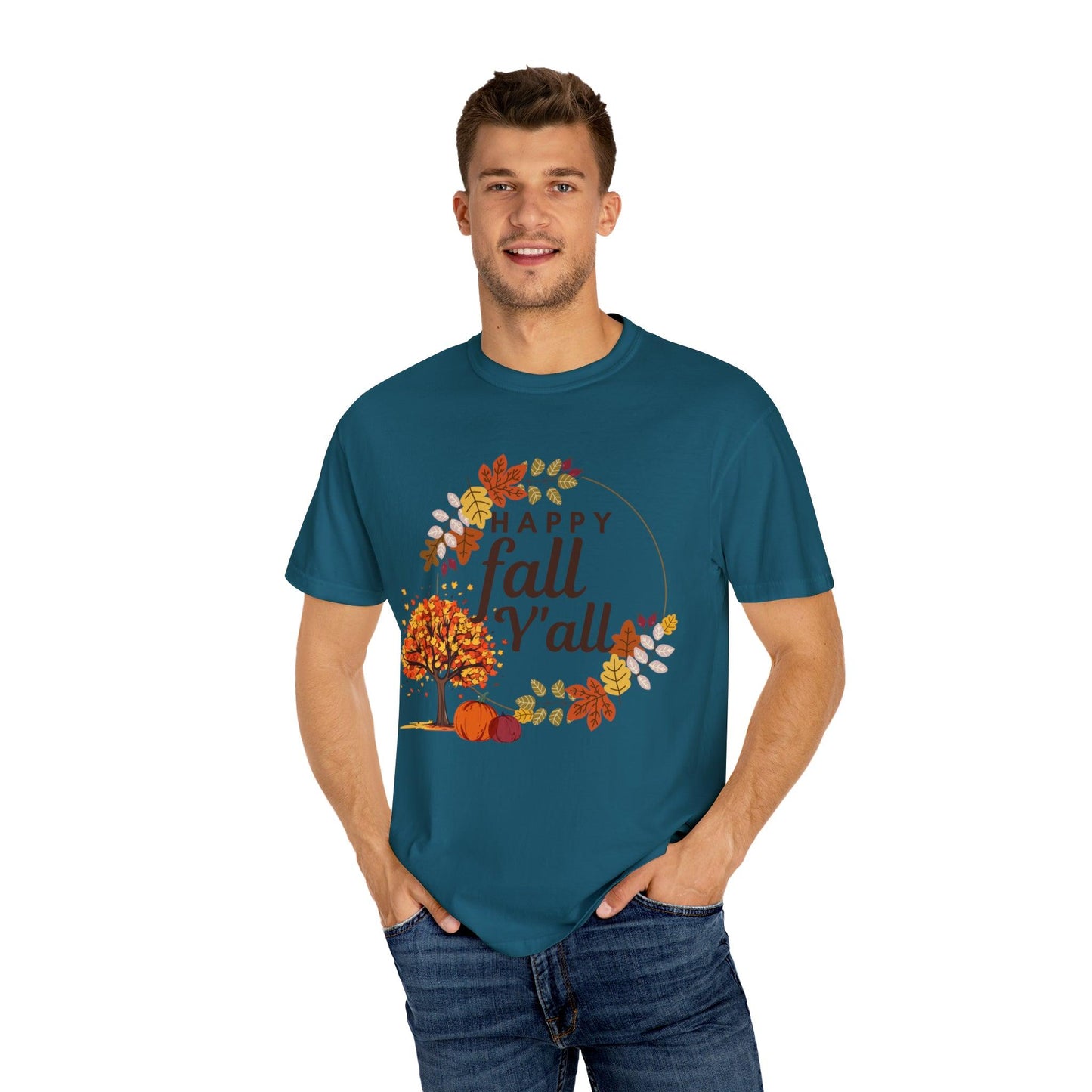 Happy Fall Y'all Gift for Fall, Funny fall shirts gift, autumn tee,