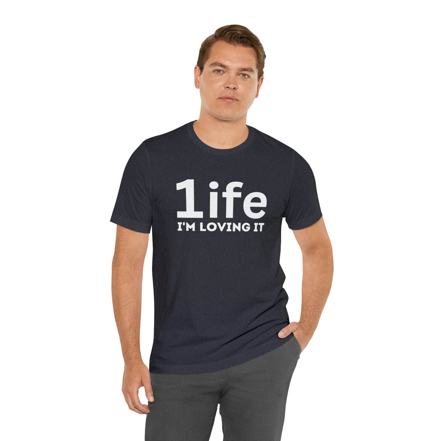 One life I'M Loving It Shirt Retro 1life shirt Live Your Life You Only Have One Life To Live Retro Shirt - Giftsmojo