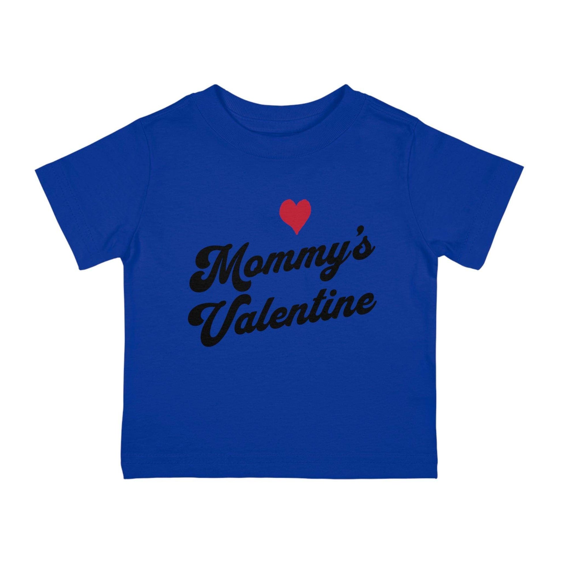 Mommy's Valentine - Kids Valentine day shirt - Giftsmojo