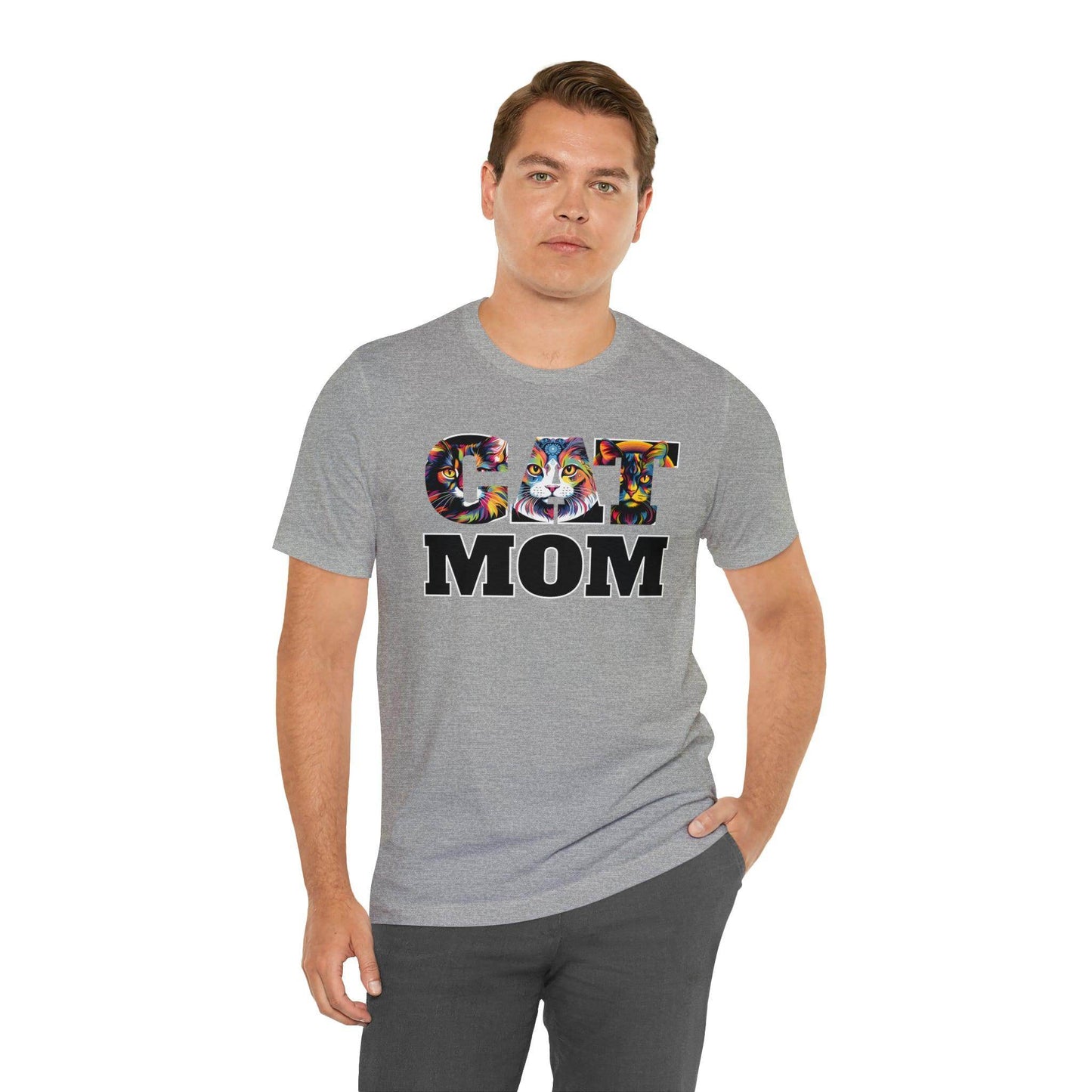 Vintage Cat Shirt Retro Cat Mom Tshirt Animal Lover Gift Cat T Shirt Cat Mom Gift Cat Lover Gift - Cat Lover Shirt Trendy Shirt for Cat Mom - Giftsmojo