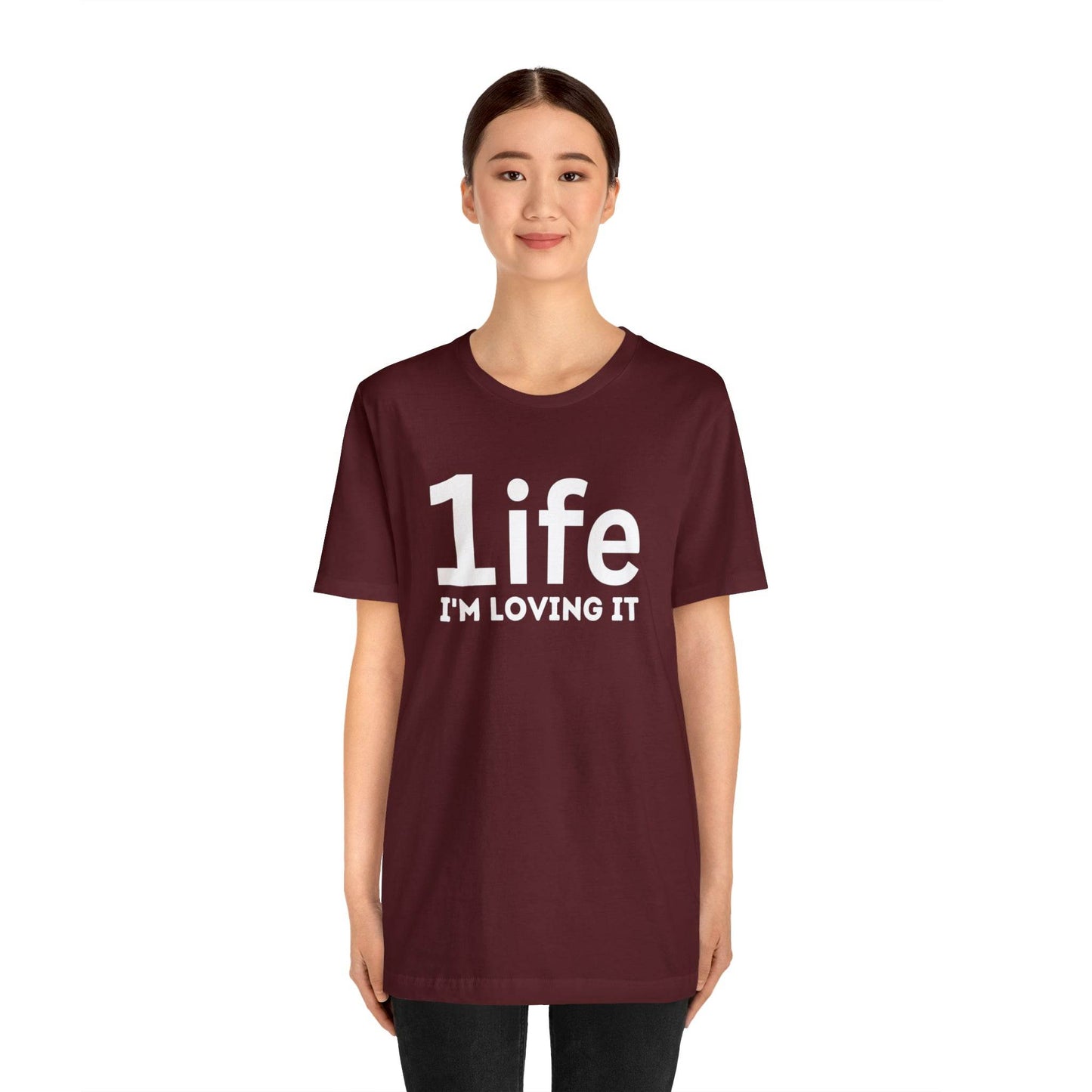 One life I'M Loving It Shirt Retro 1life shirt Live Your Life You Only Have One Life To Live Retro Shirt - Giftsmojo