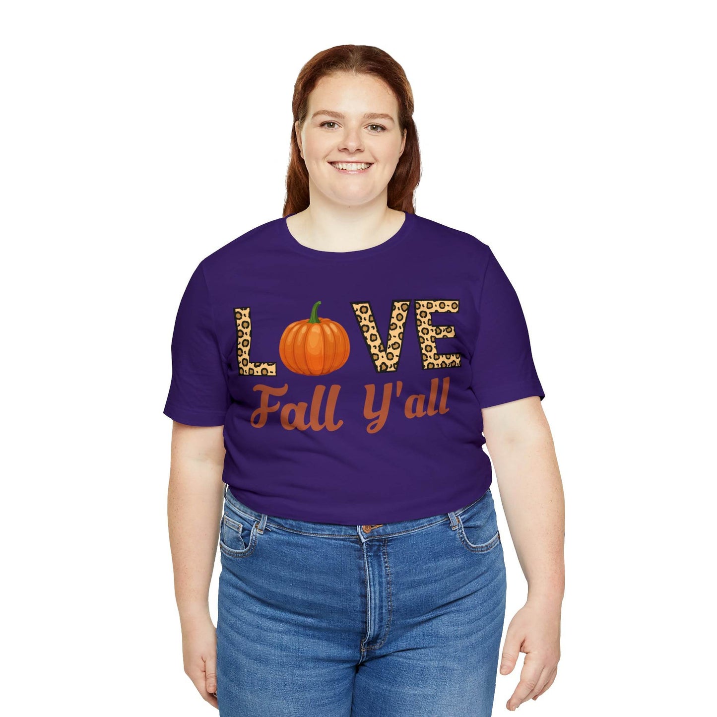 Leopard Print Love Fall Y'all - Giftsmojo