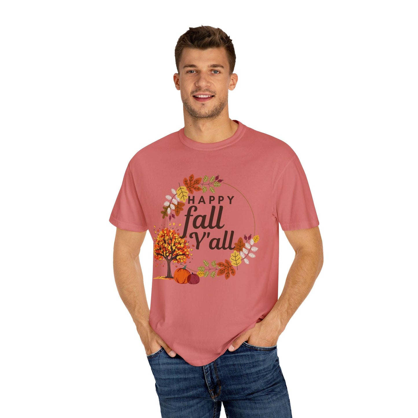 Happy Fall Y'all Gift for Fall, Funny fall shirts gift, autumn tee,