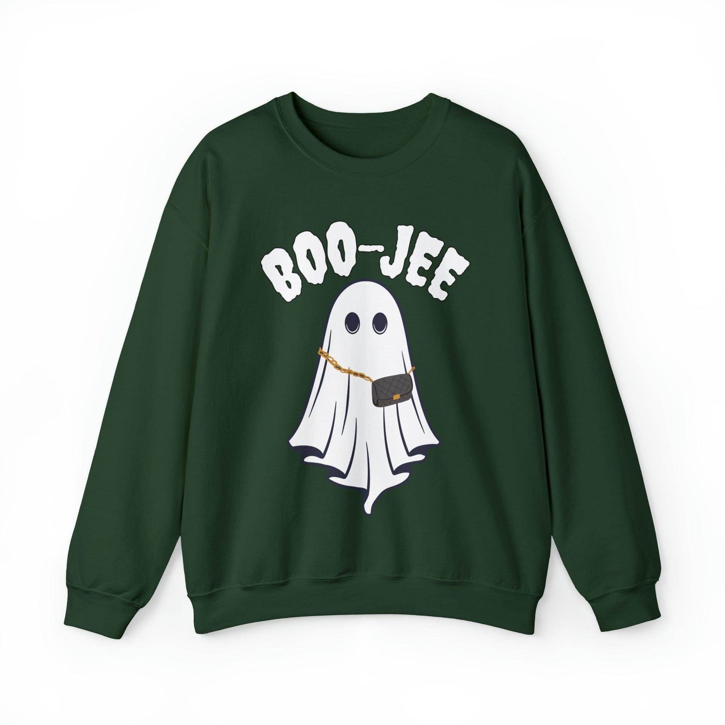 Boo-Jee Sweatshirt, Boo Halloween Sweatshirt, Spooky Ghost Sweatshirt, Boo Jee Shirt, Halloween Ghost Sweatshirt, Halloween Boo Shirt - Giftsmojo