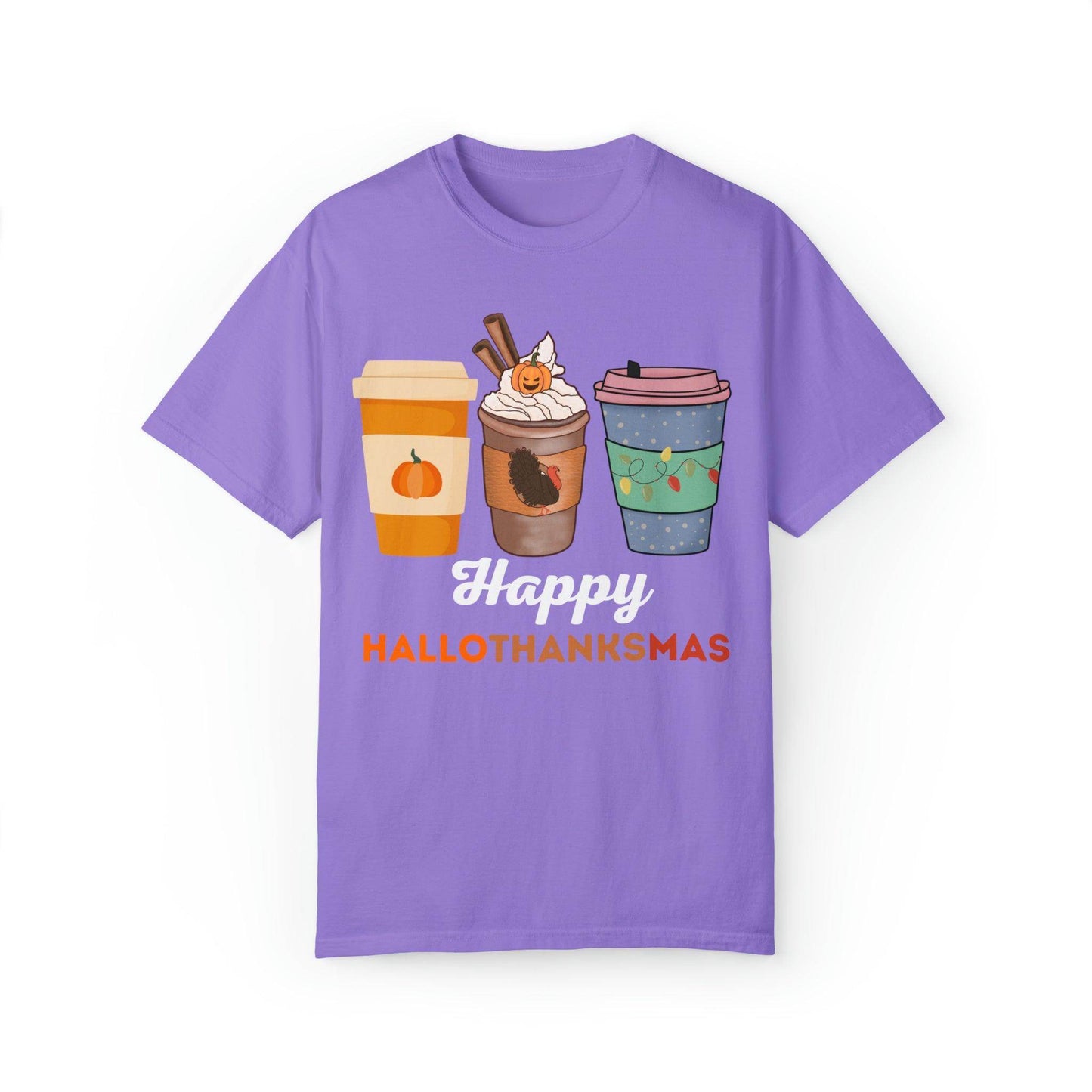 Happy HALLOTHANKSMAS Gift for Fall Halloween Thanksgiving Christmas Gift - Giftsmojo