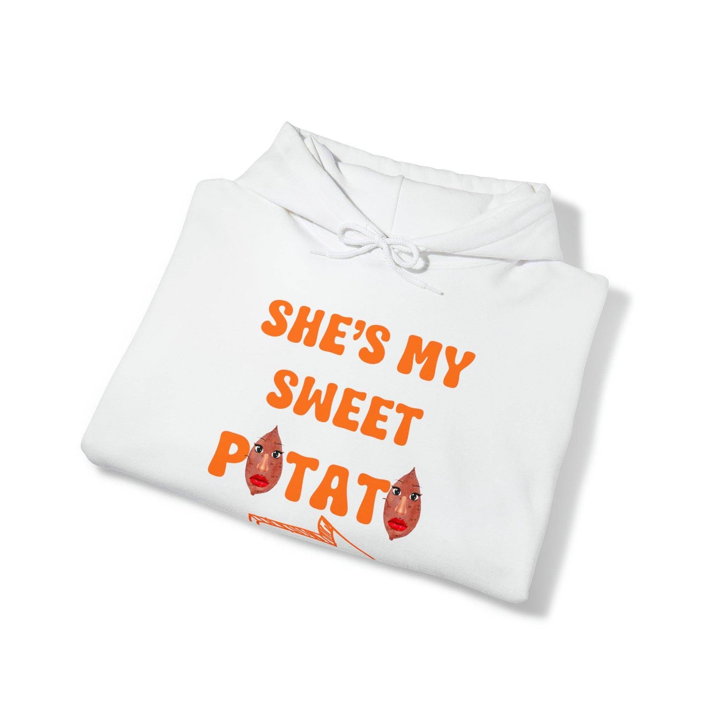 She's My Sweet Potato Hooded Sweatshirt Funny Thanksgiving Shirt Thanksgiving Gift Trendy Thanksgiving Sweatshirt Thanksgiving Hoodie Couple Matchinggift - Giftsmojo