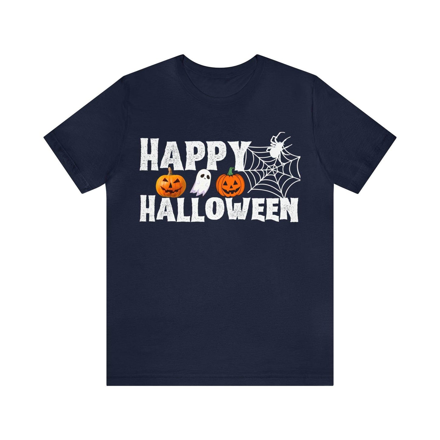 Happy Halloween Costume Pumpkin Ghost Spider Shirt - Giftsmojo