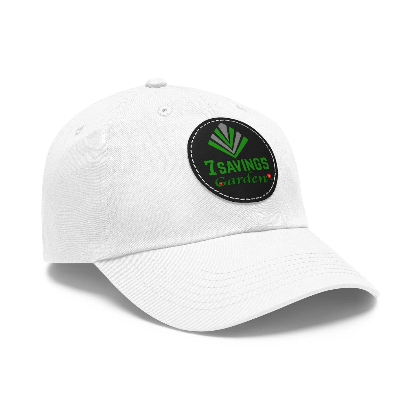 7savings Dad Hat with Leather Patch (Round) Plant lover hat - Giftsmojo