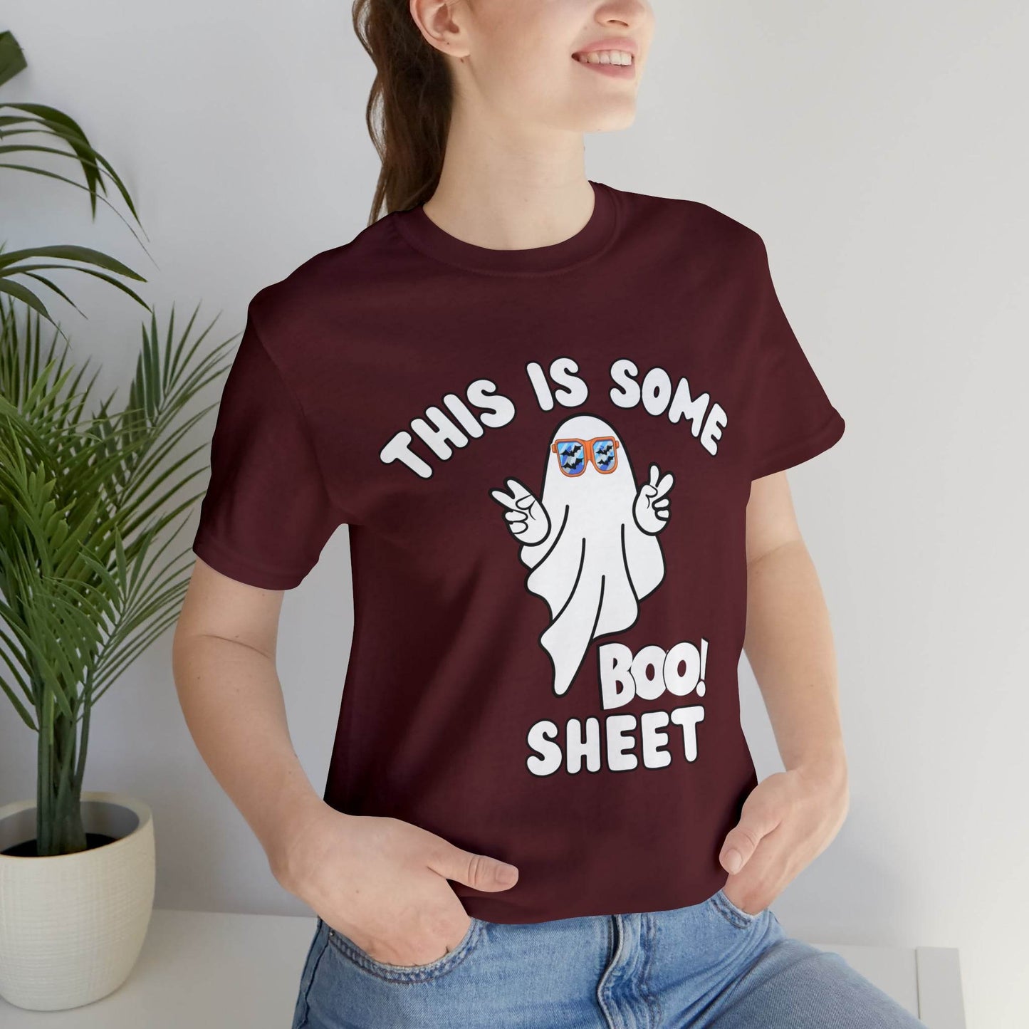 This Is Some Boo Sheet Funny Halloween Shirt Funny Halloween Costume Spooky Season Tee Funny Gift Shirt for other occasions - Giftsmojo