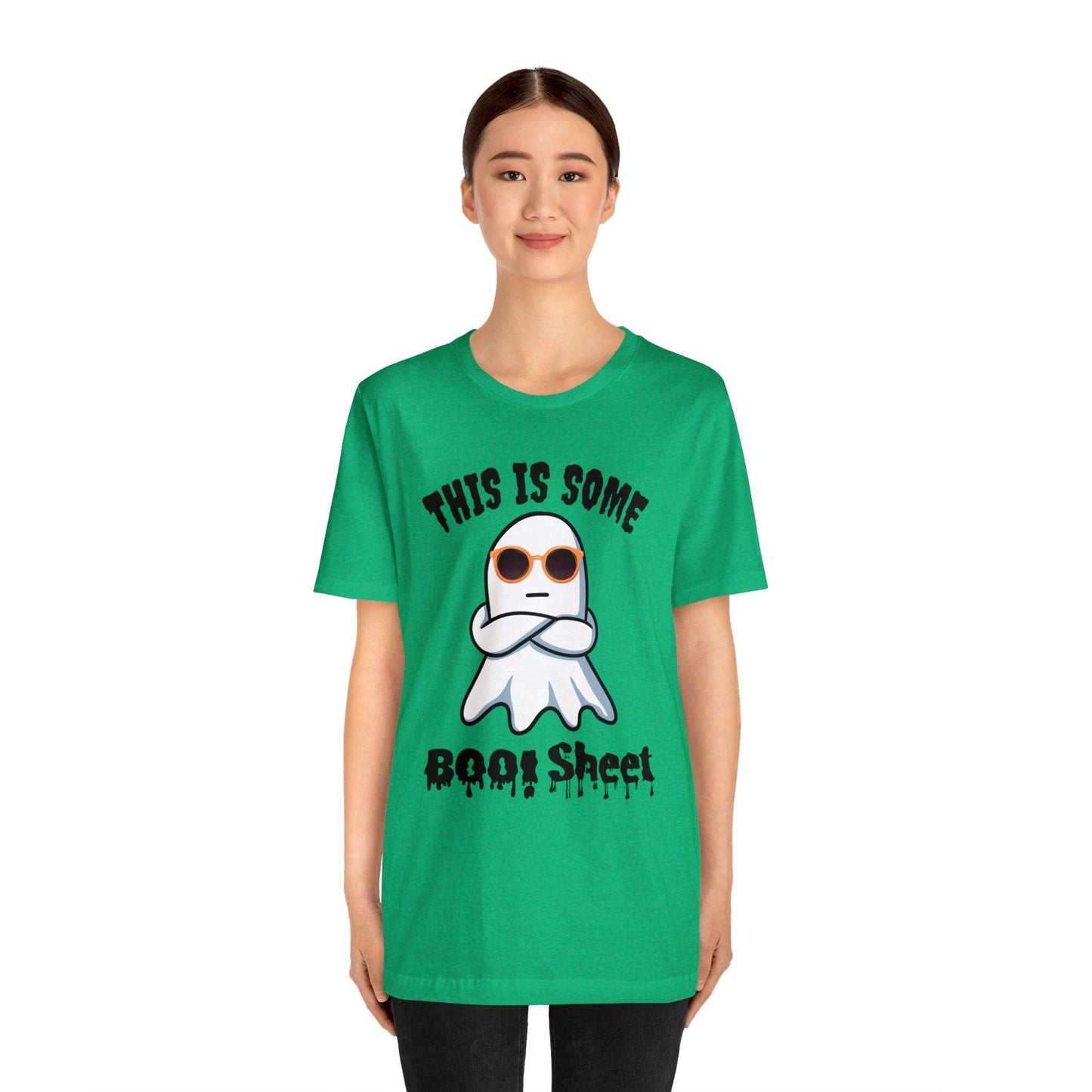 This Is Some Boo Sheet Funny Halloween Shirt Funny Halloween Costume Spooky Season Tee Funny Gift Shirt for Birthday Christmas Anniversary - Giftsmojo
