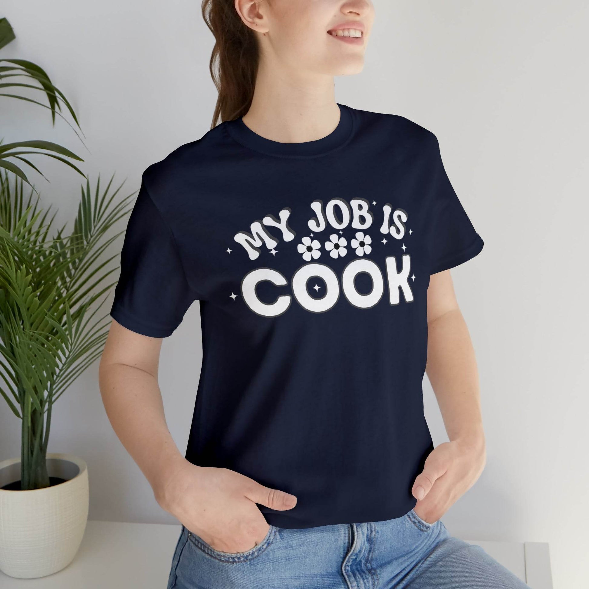 My Job is Cook Shirt Chef Shirt, Restaurant Cook Shirt Mom Shirt Dad Shirt - Giftsmojo