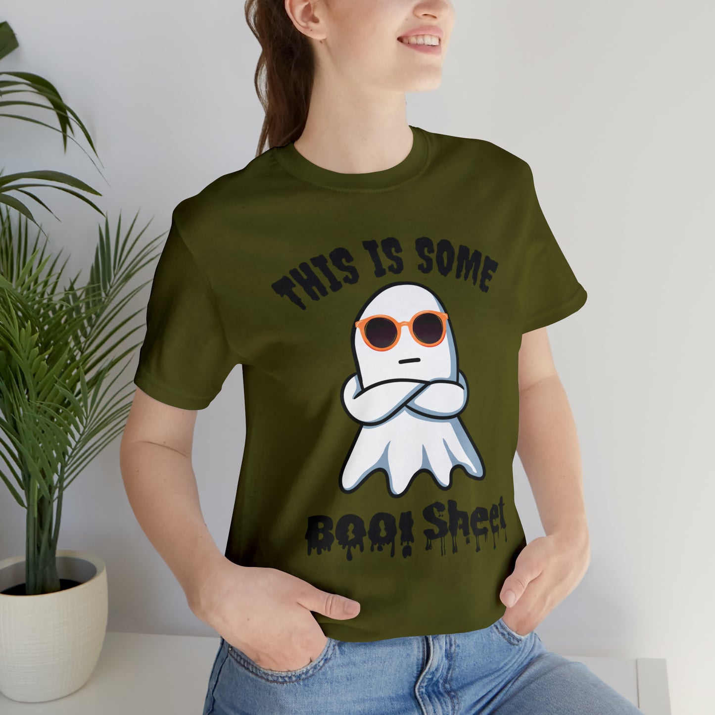 This Is Some Boo Sheet Funny Halloween Shirt Funny Halloween Costume Spooky Season Tee Funny Gift Shirt for Birthday Christmas Anniversary