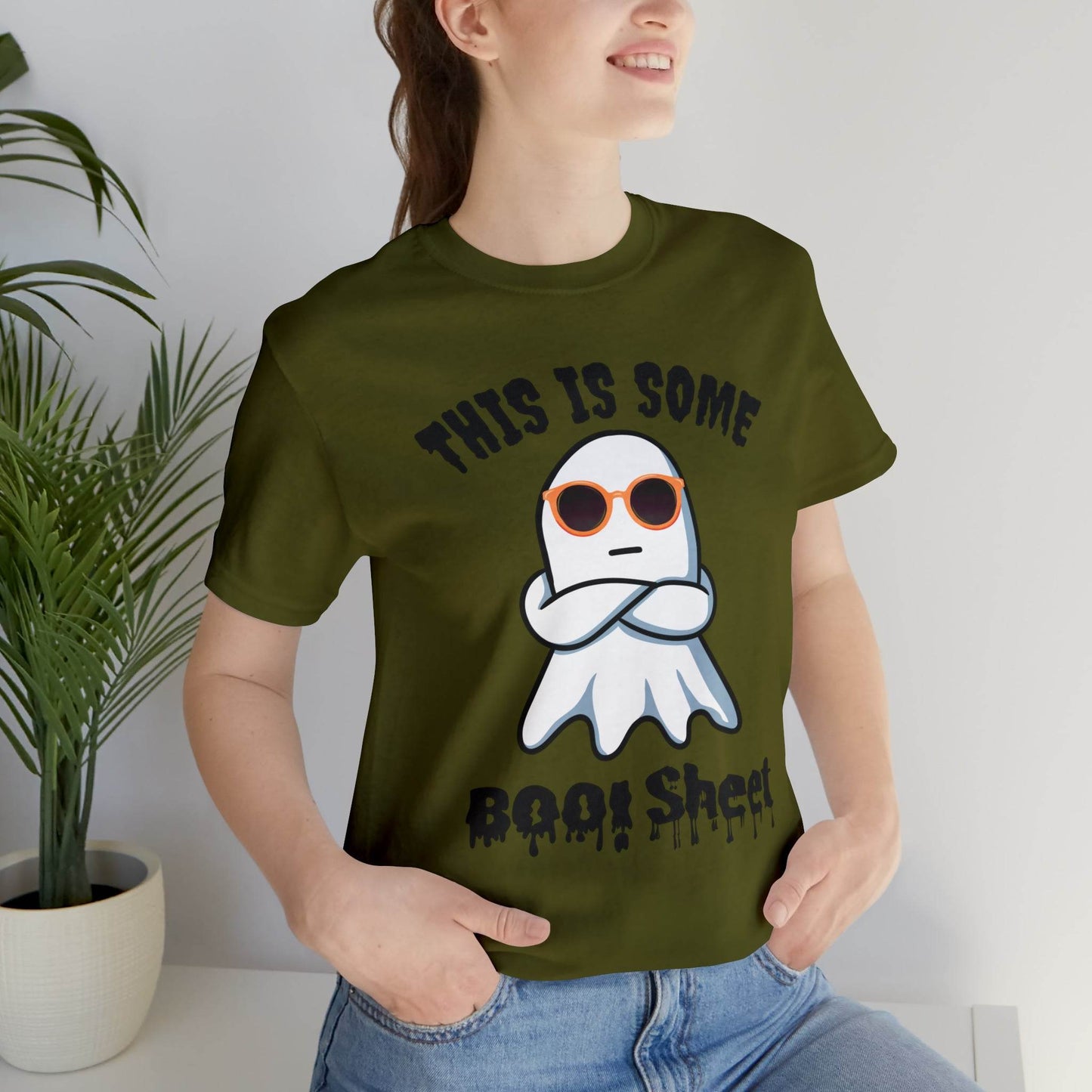 This Is Some Boo Sheet Funny Halloween Shirt Funny Halloween Costume Spooky Season Tee Funny Gift Shirt for Birthday Christmas Anniversary - Giftsmojo