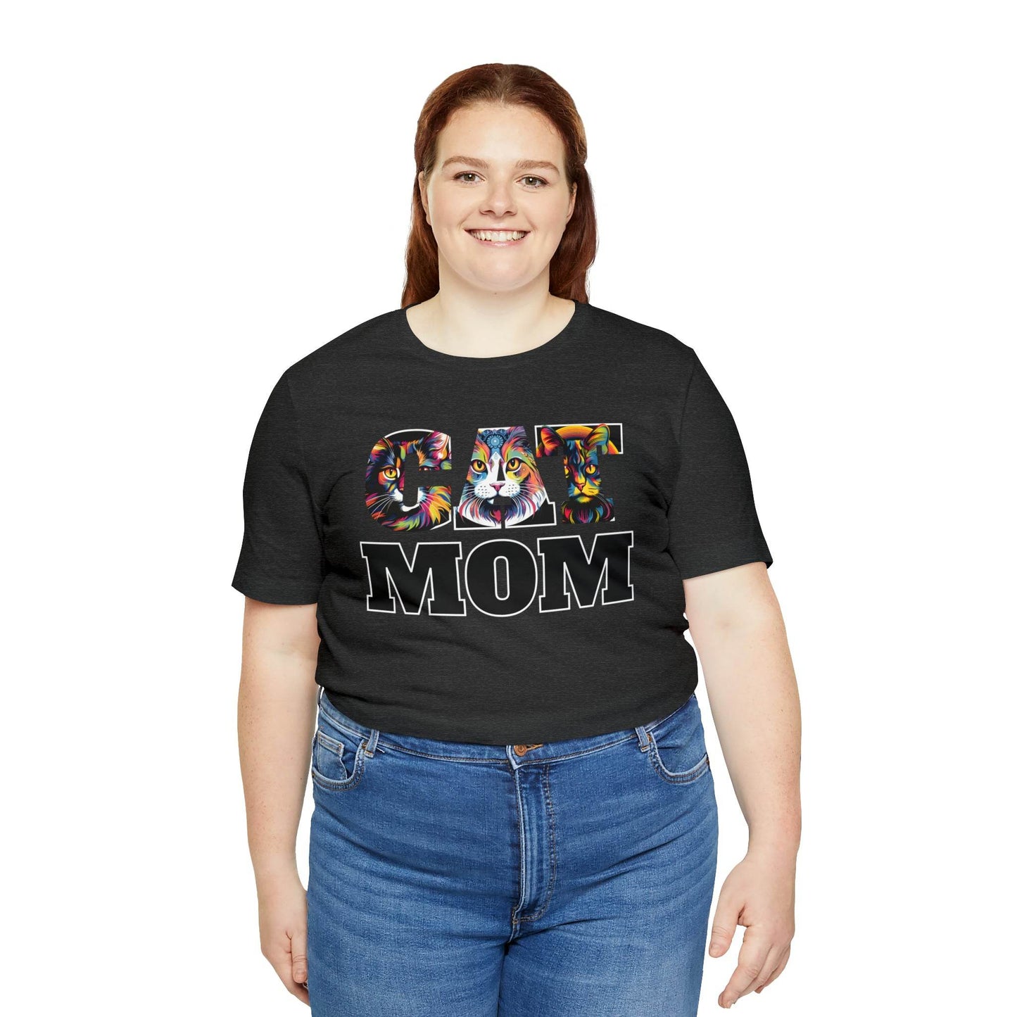 Vintage Cat Shirt Retro Cat Mom Tshirt Animal Lover Gift Cat T Shirt Cat Mom Gift Cat Lover Gift - Cat Lover Shirt Trendy Shirt for Cat Mom - Giftsmojo