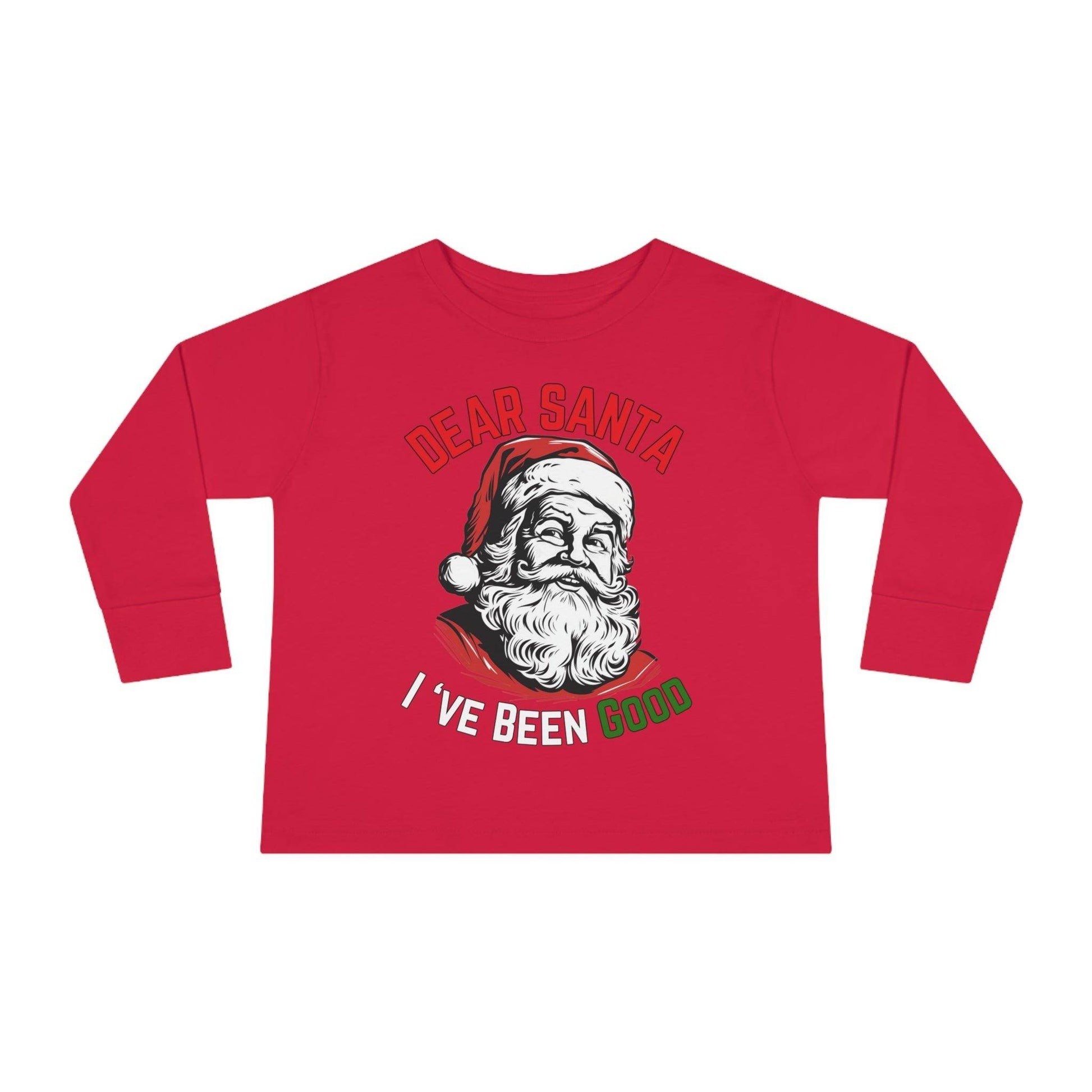 Santa I Have Been Good Christmas Shirt for Kids Christmas Outfit for Kids - Giftsmojo