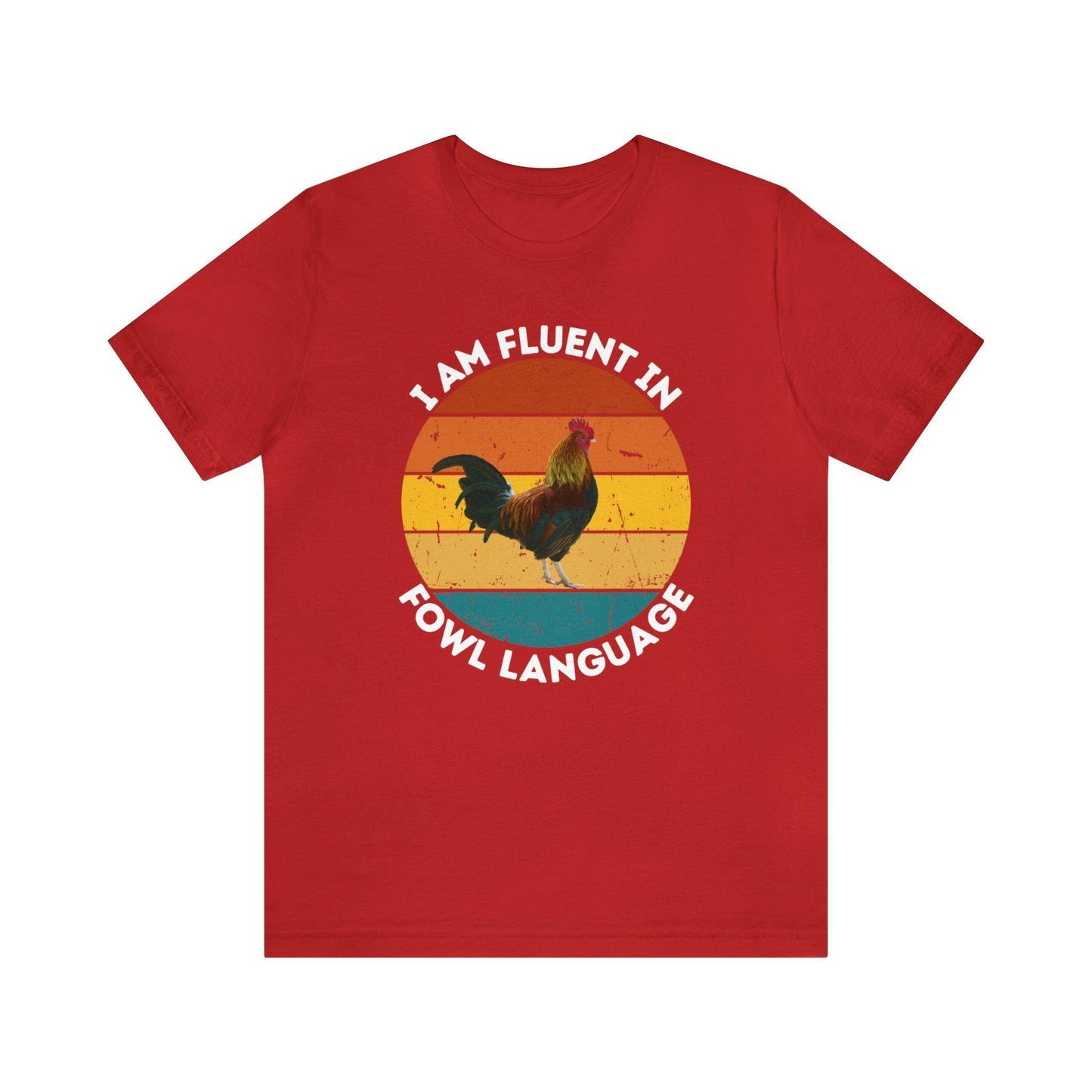 Fluent in Fowl Language shirt, Chicken Shirt Chicken Tee Chicken Owner Gift - Gift For Chicken Lover gift - Giftsmojo