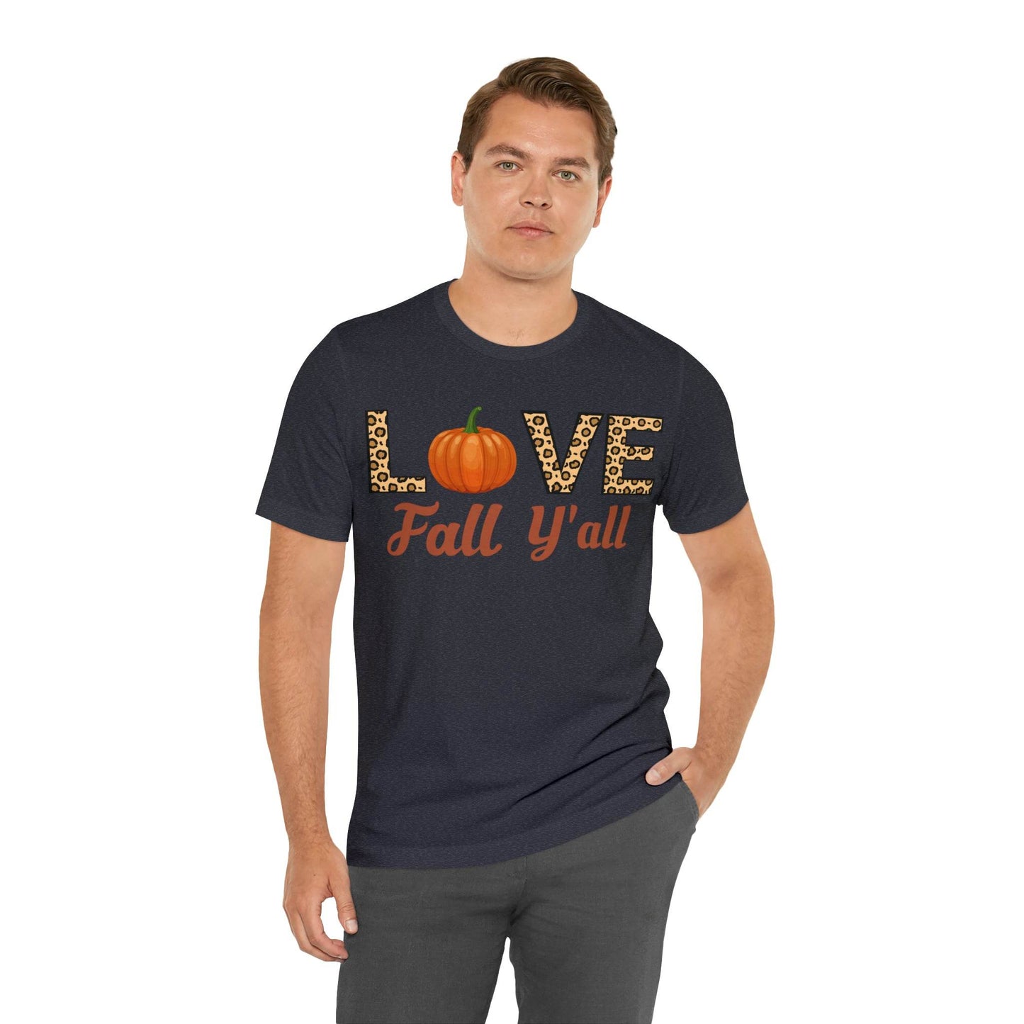 Leopard Print Love Fall Y'all - Giftsmojo