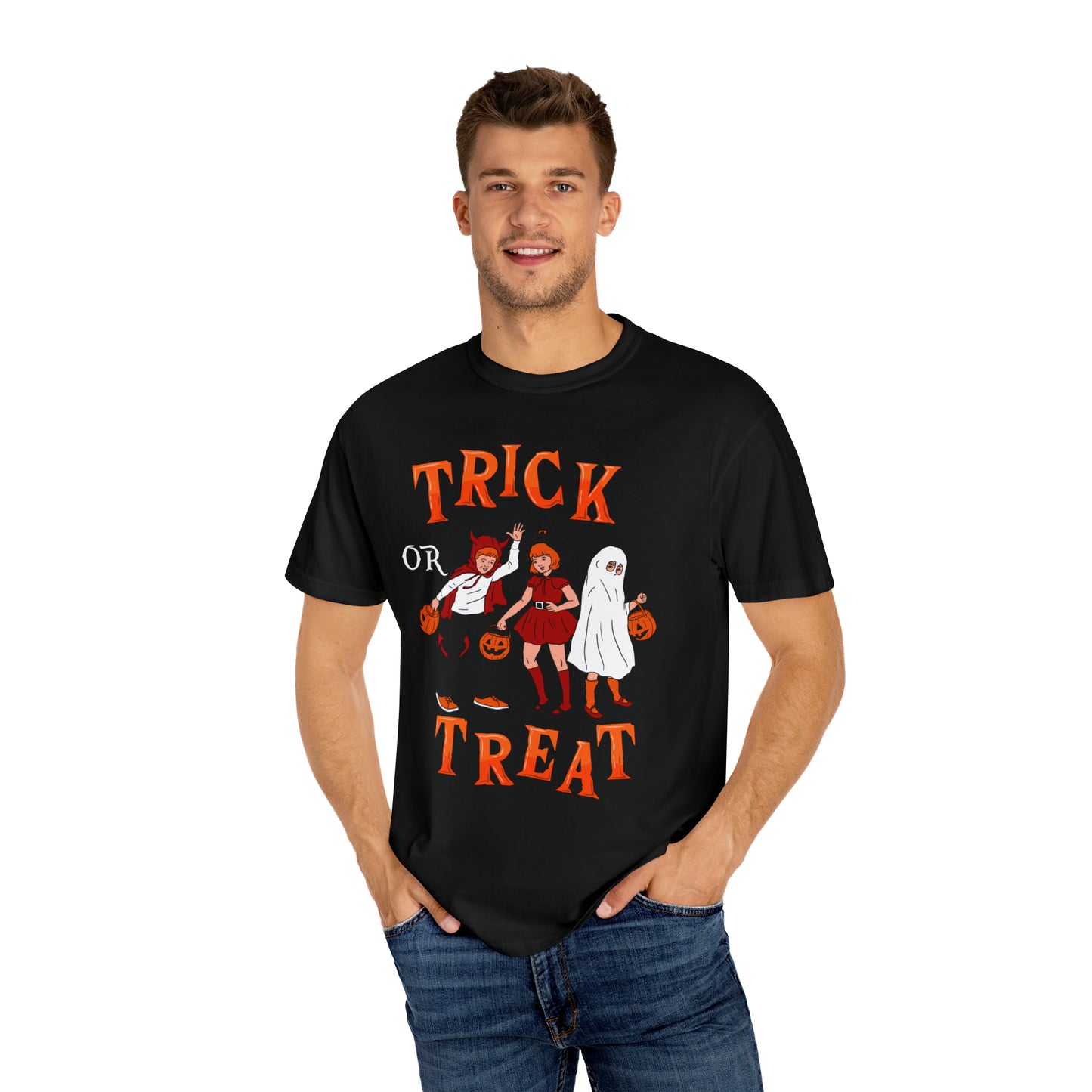 Cute Spooky Shirt Retro Halloween Tshirt Trick or Treat Shirt Vintage Shirt Halloween Shirt Halloween Gift Halloween T-shirt