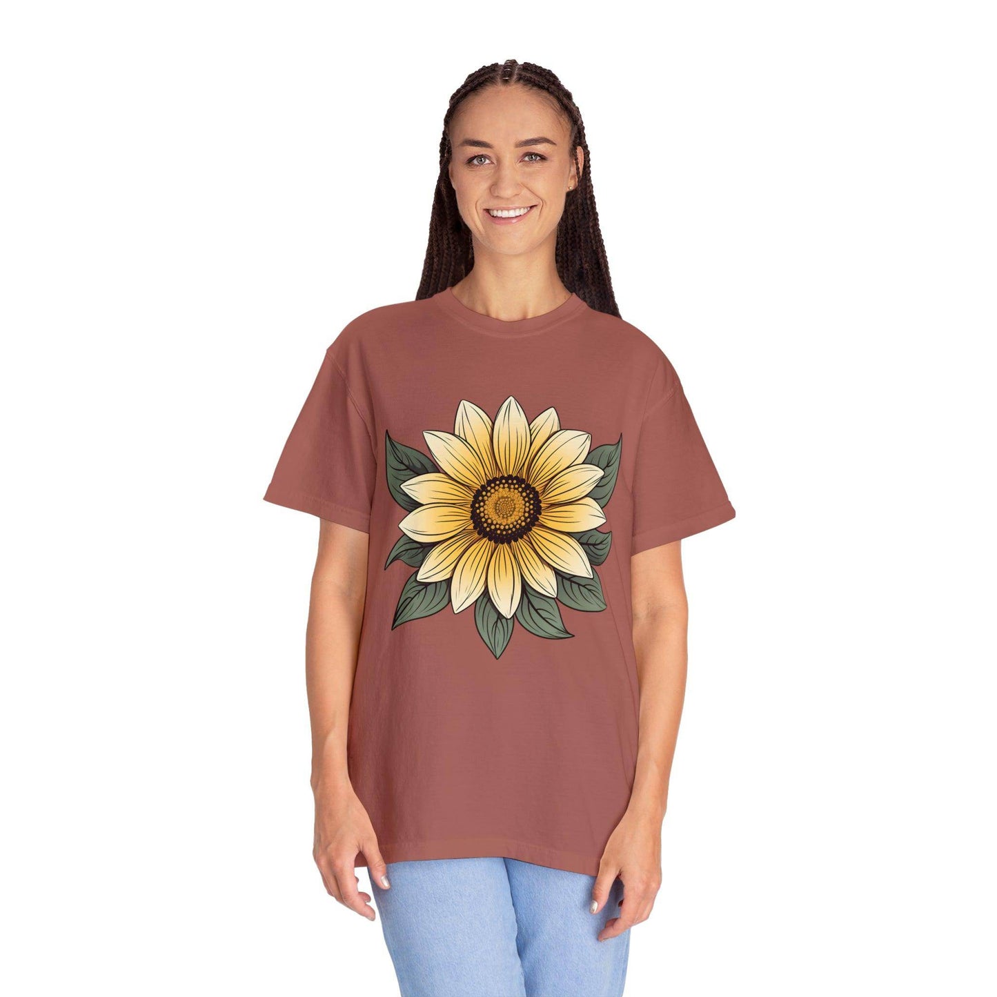 Sunflower Shirt Flower Shirt Aesthetic, Floral Graphic Tee Floral Shirt Flower T-shirt, Wild Flower Shirt Gift For Her Wildflower T-shirt - Giftsmojo