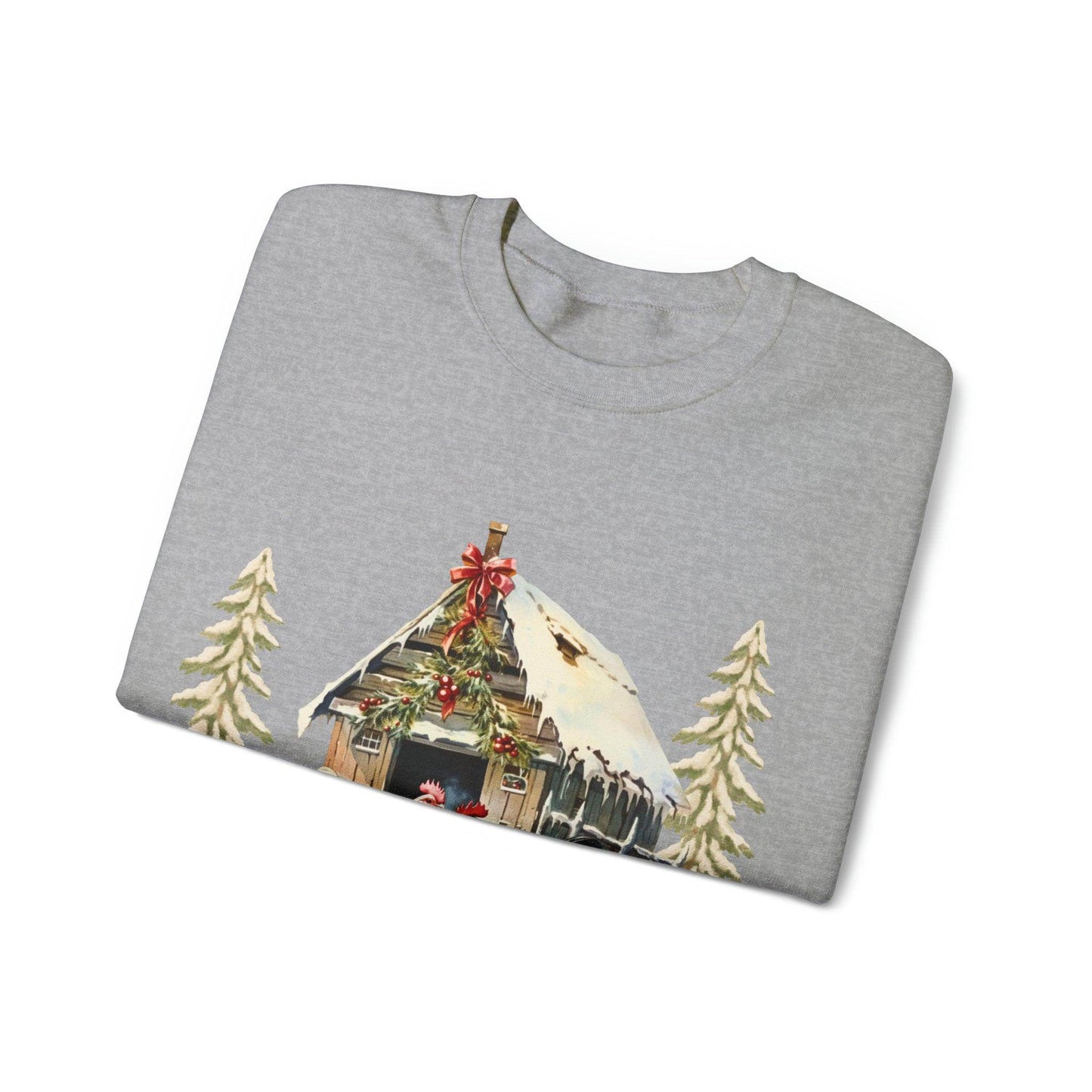 Making A List Chicken It Twice Christmas Sweatshirt Christmas on The Farm Sweatshirt Christmas Farm Sweatshirt Christmas Sweater Trendy Christmas Shirt Farmers - Giftsmojo