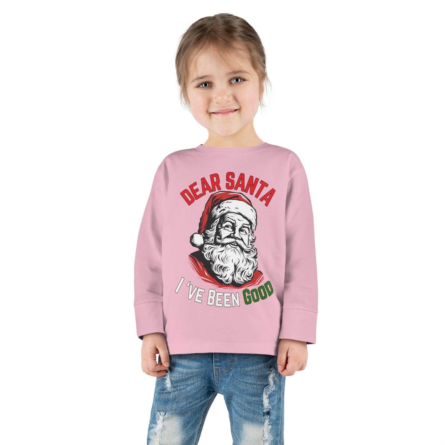 Santa I Have Been Good Christmas Shirt for Kids Christmas Outfit for Kids - Giftsmojo