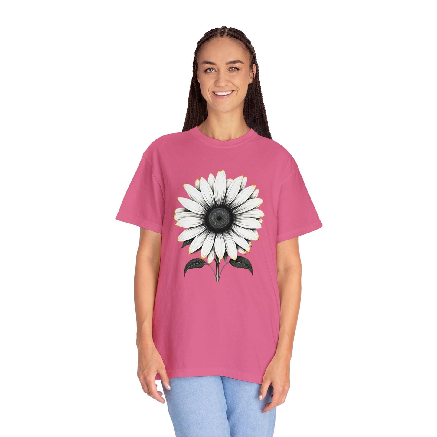 Sunflower Shirt Flower Shirt Aesthetic, Floral Graphic Tee Floral Shirt Flower T-shirt, Wild Flower Shirt Gift For Her Wildflower T-shirt - Giftsmojo