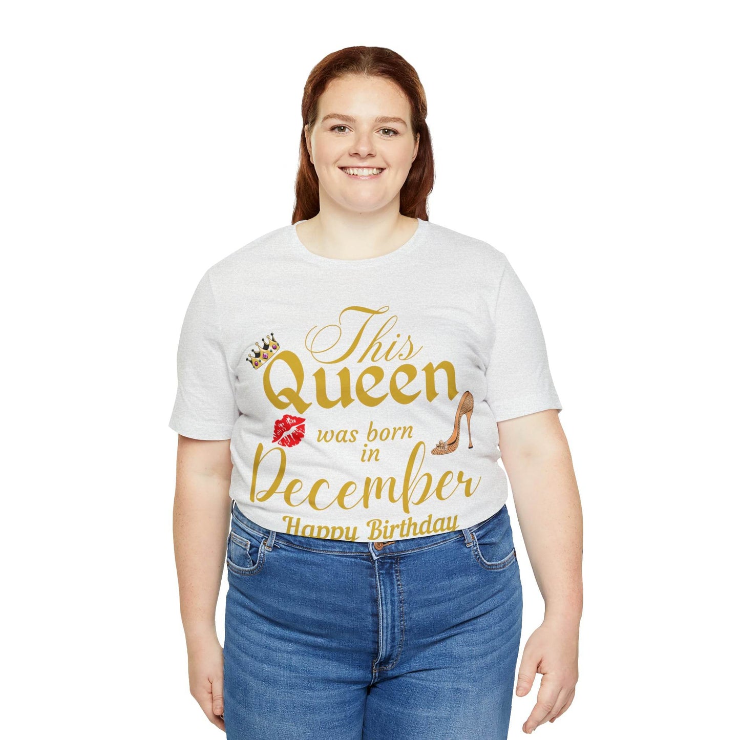 Birthday Queen Shirt, Gift for Birthday, This Queen was born in December Shirt, Funny Queen Shirt, Funny Birthday Shirt, Birthday Gift - Giftsmojo